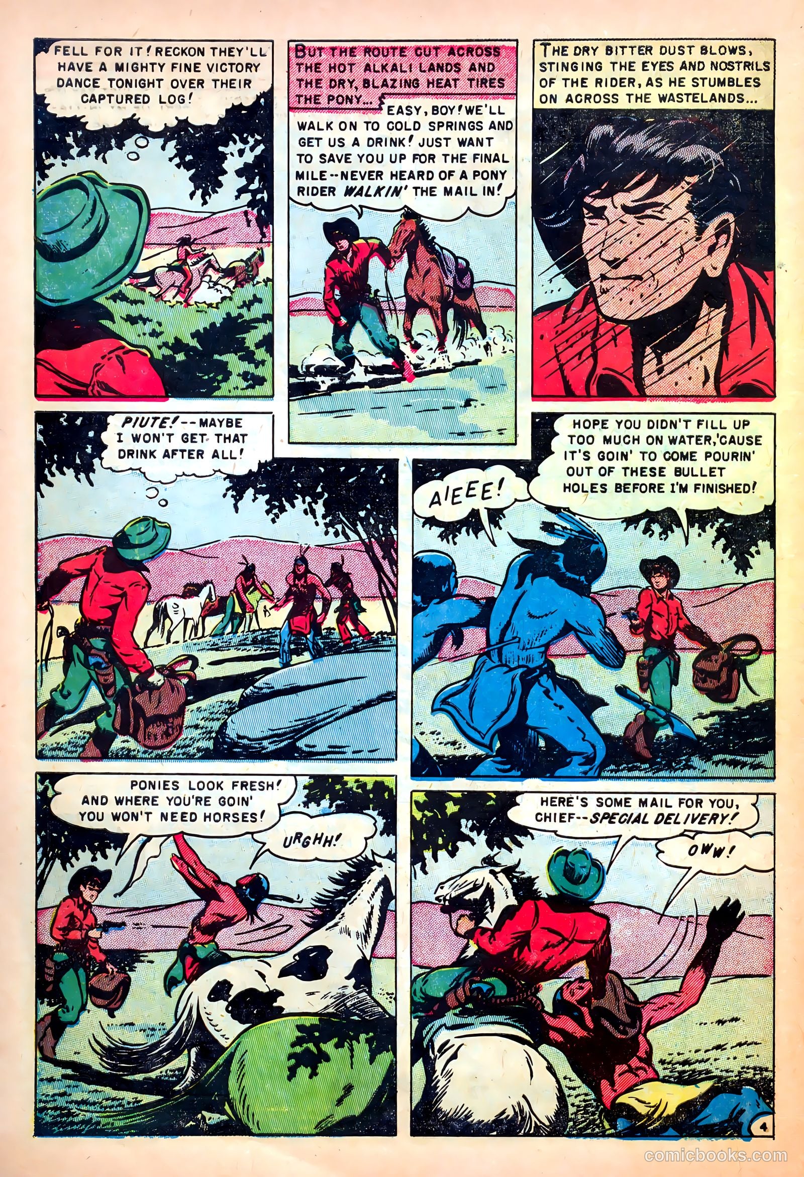Wild Bill Hickok #11 (1952) — page 30 of 36