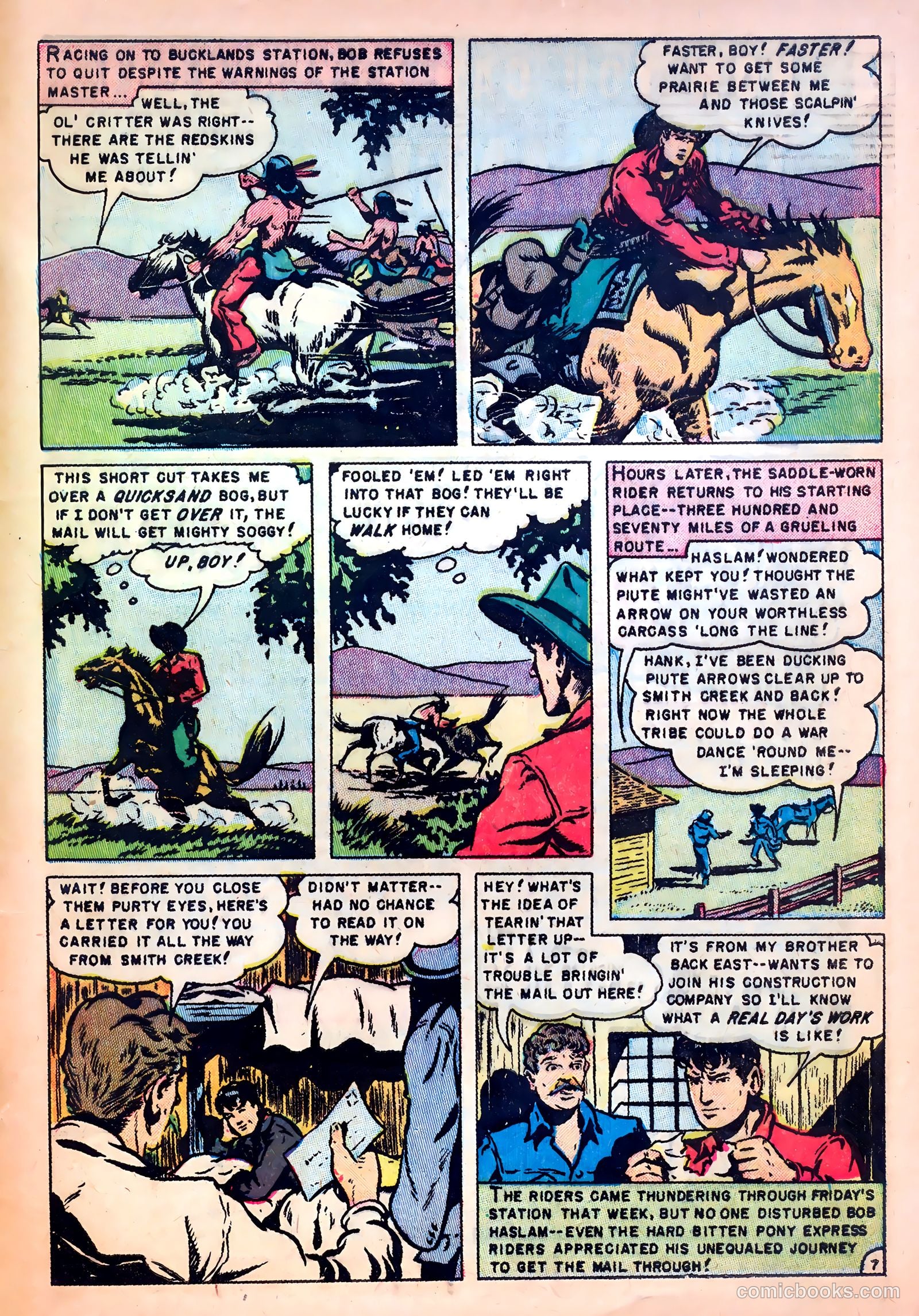 Wild Bill Hickok #11 (1952) — page 33 of 36