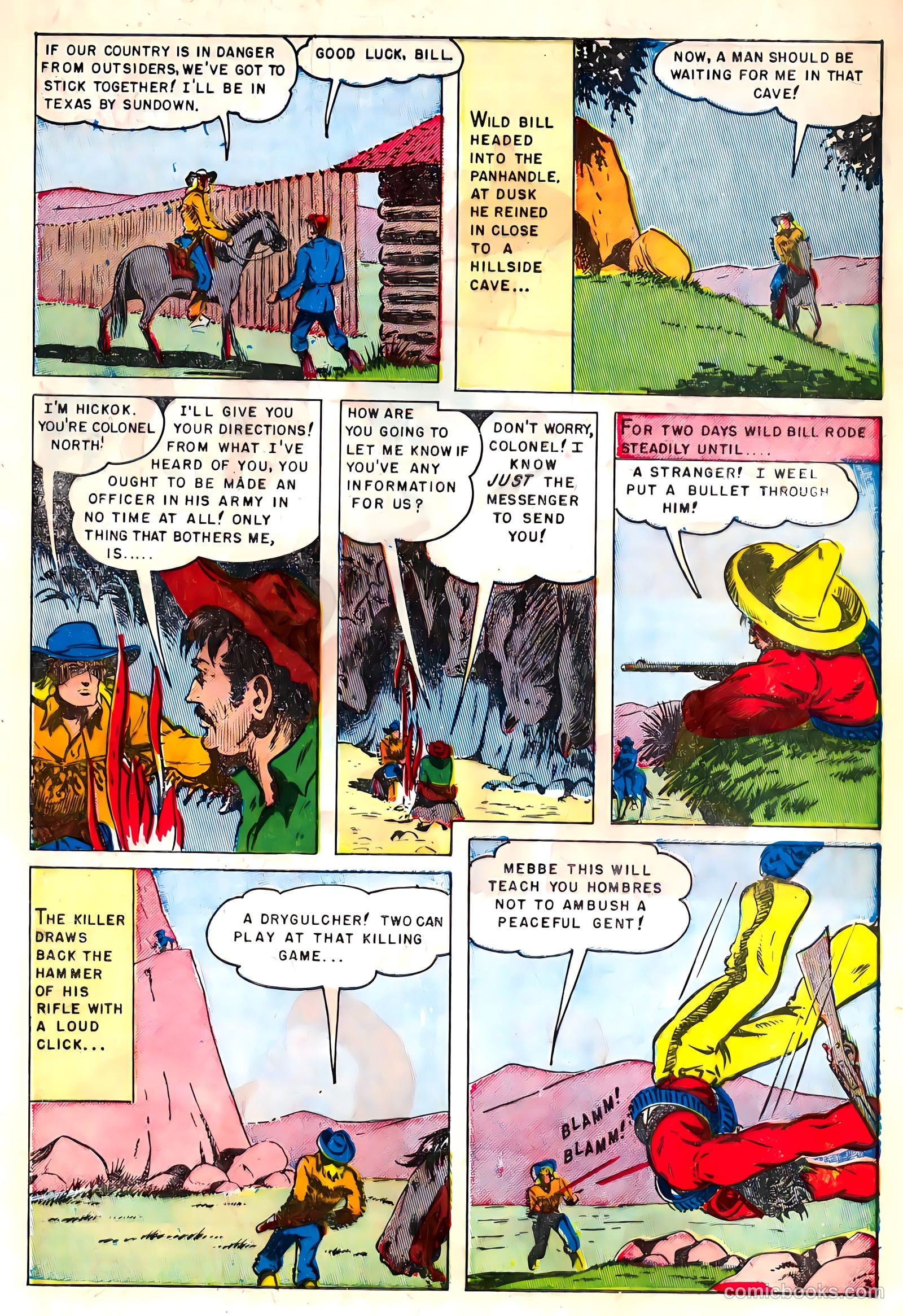 Wild Bill Hickok #12 (1964) — page 6 of 37