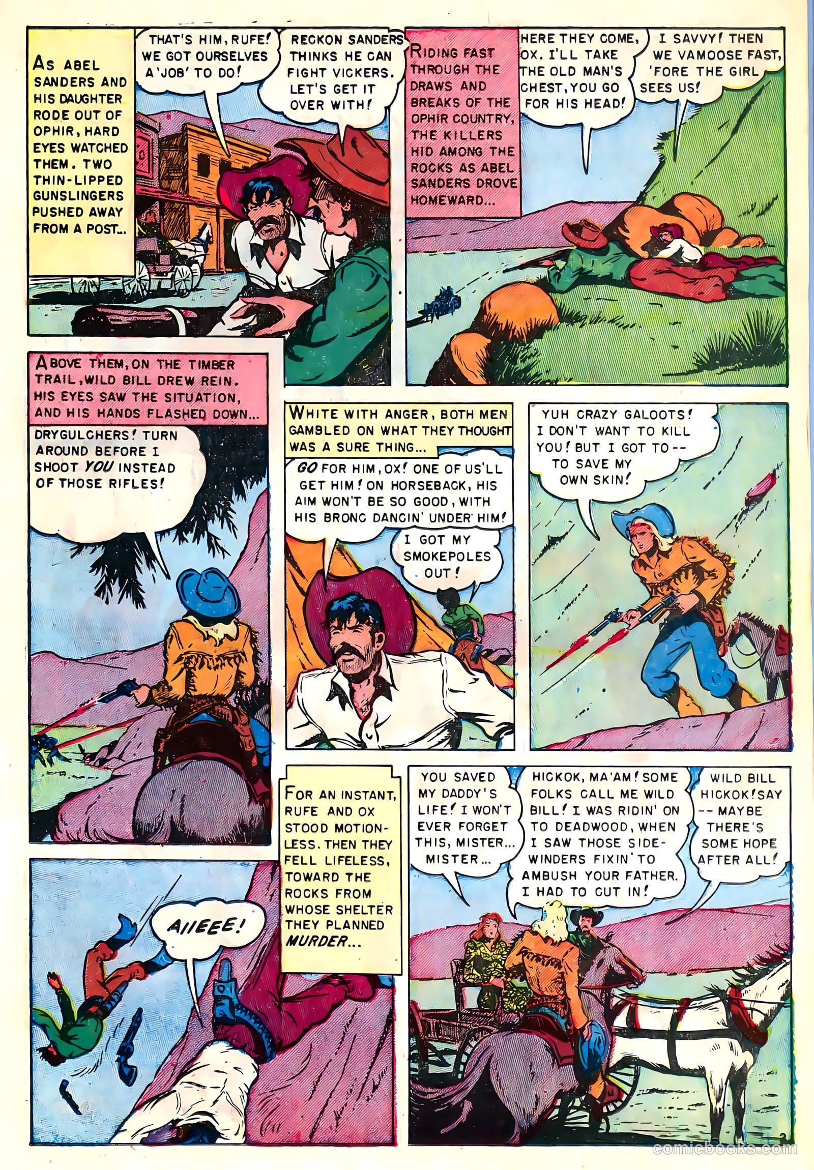 Wild Bill Hickok #12 (1964) — page 12 of 37
