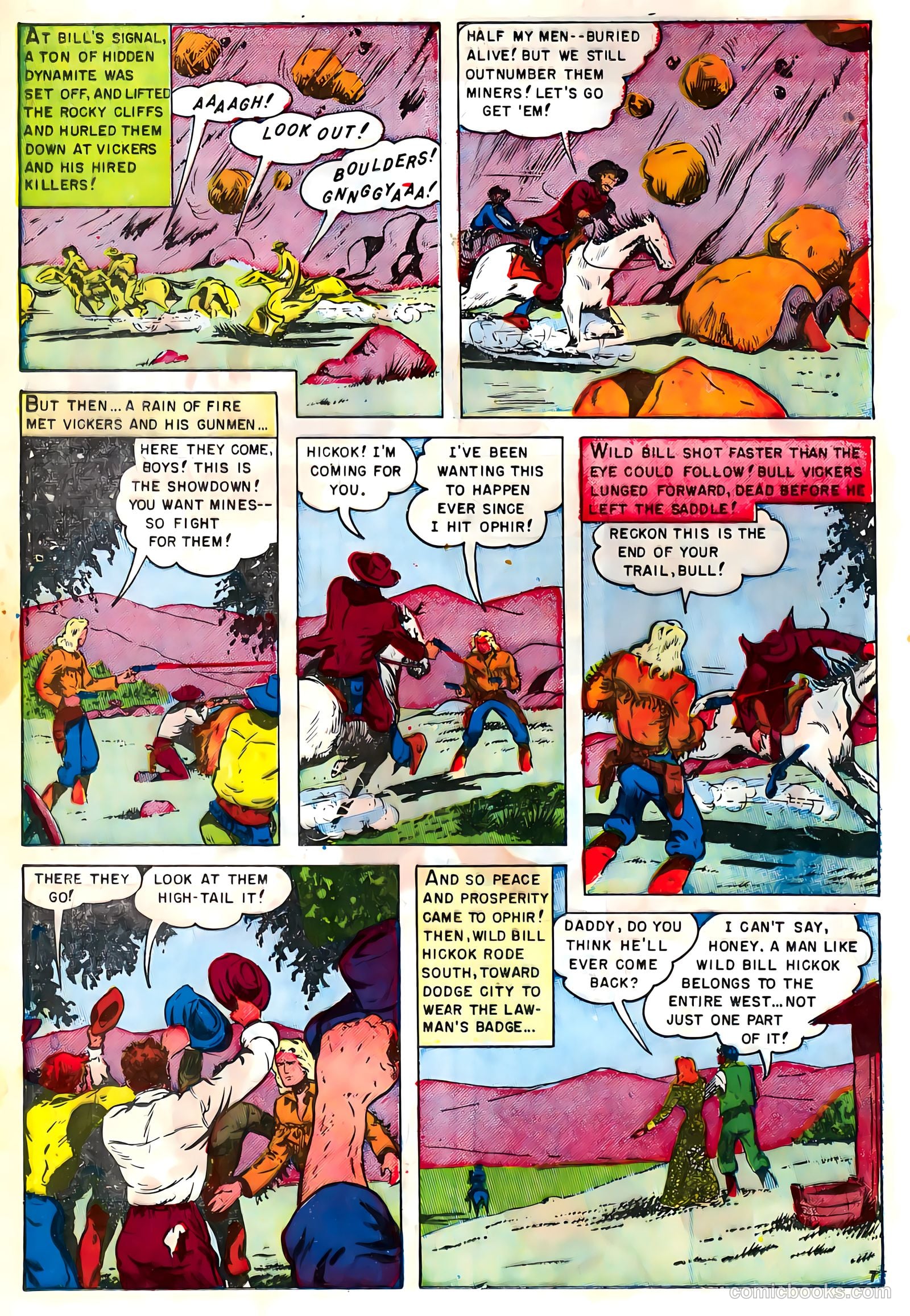 Wild Bill Hickok #12 (1964) — page 17 of 37