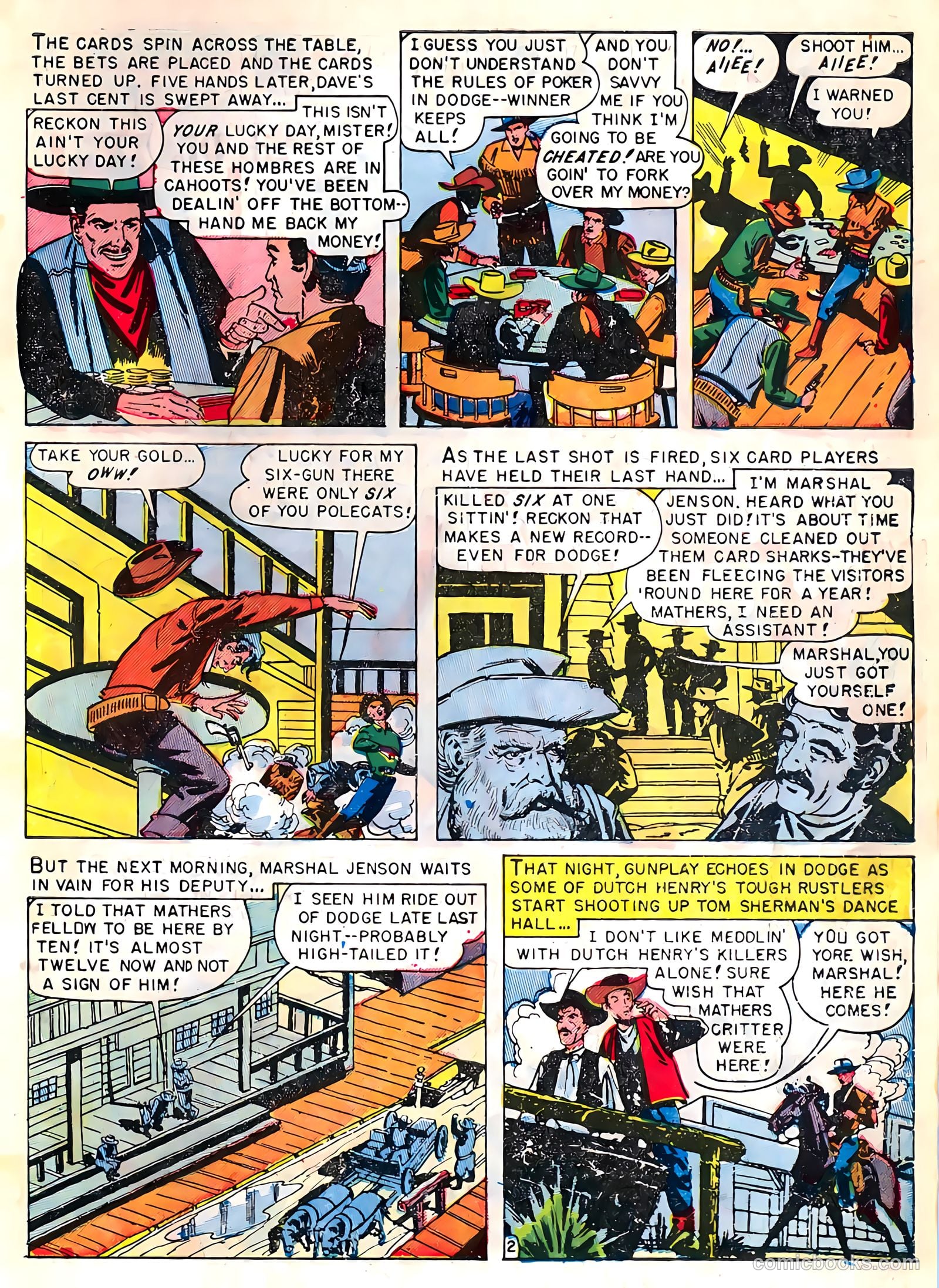 Wild Bill Hickok #12 (1964) — page 28 of 37