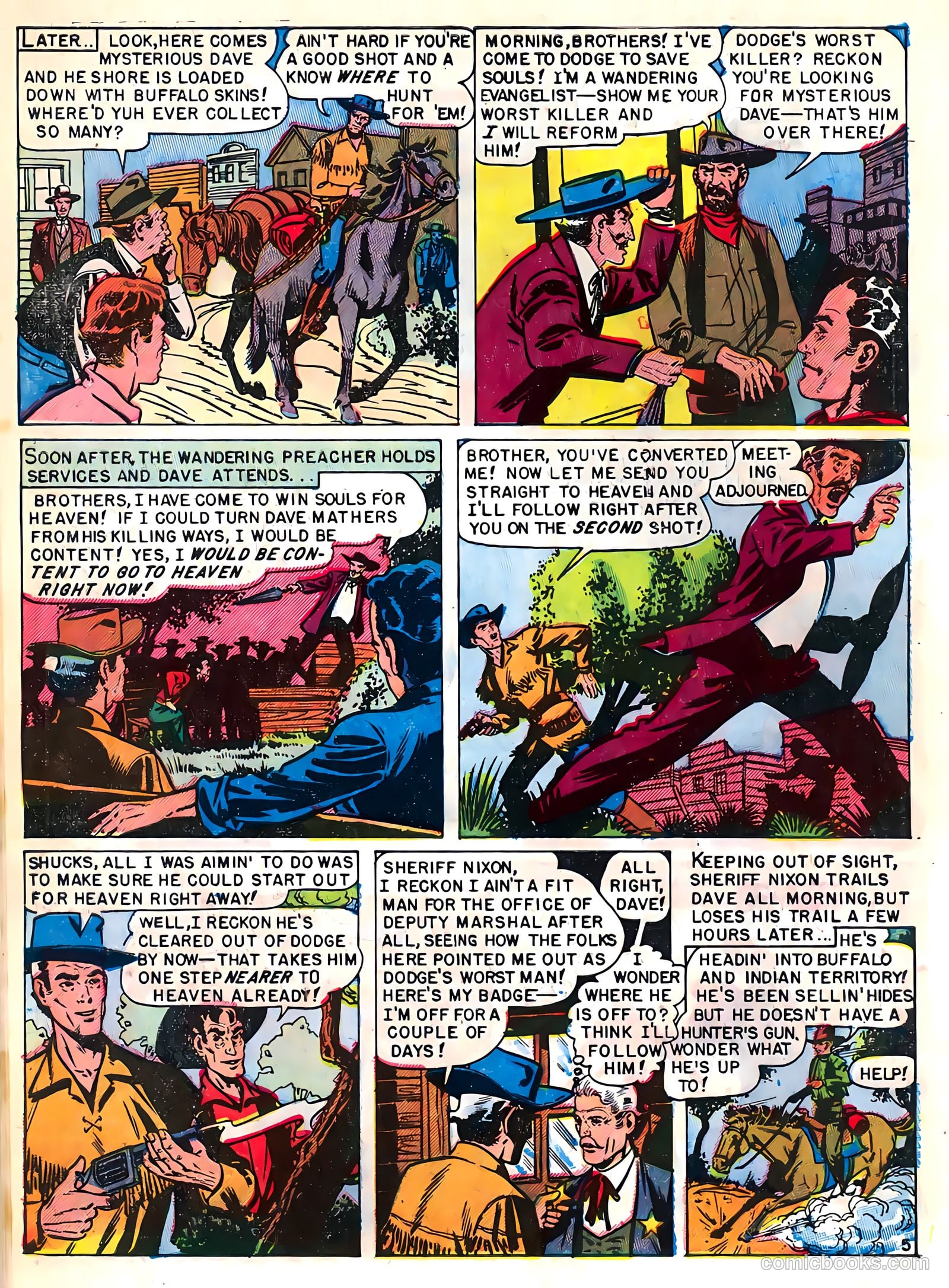Wild Bill Hickok #12 (1964) — page 31 of 37