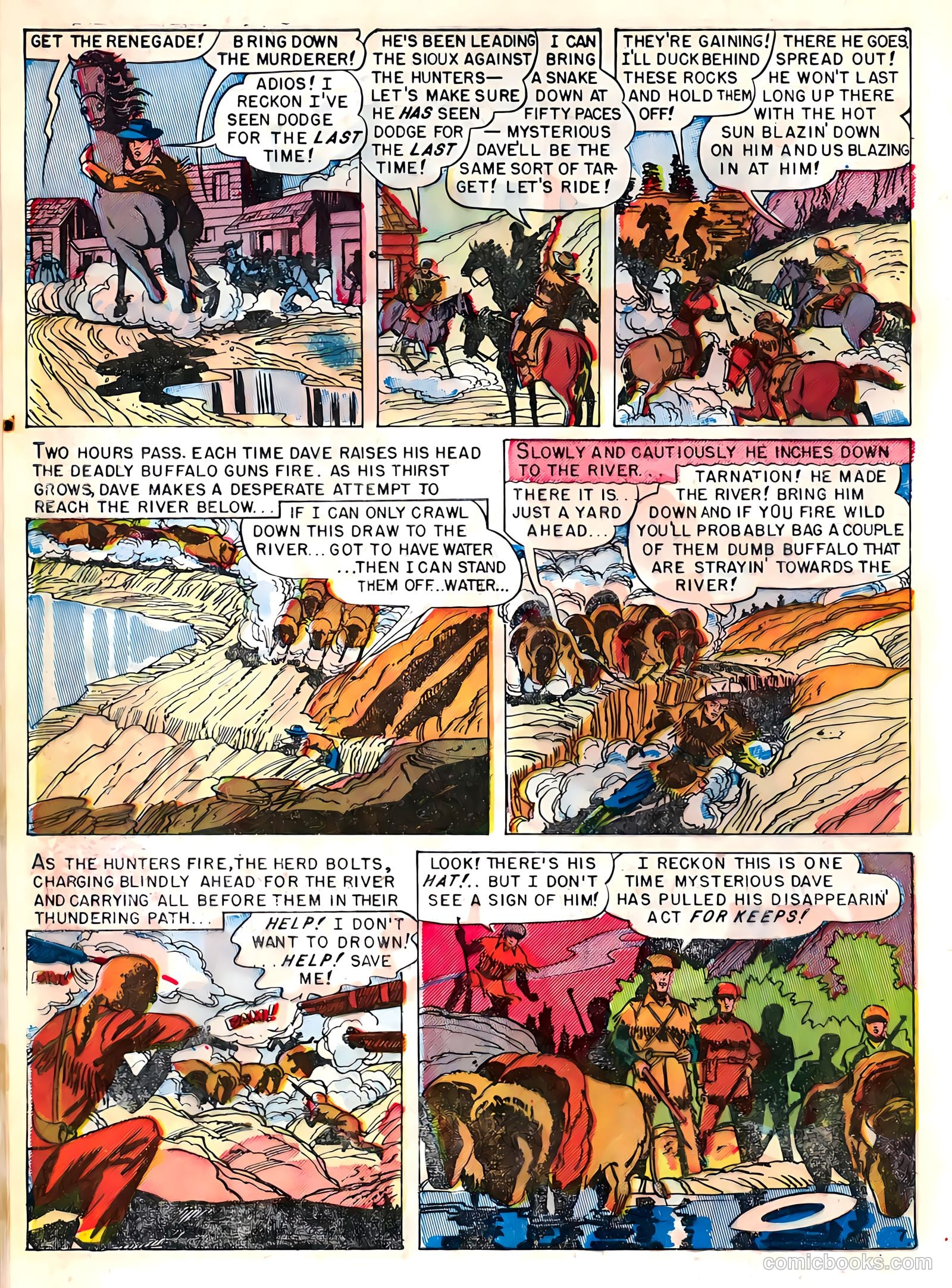 Wild Bill Hickok #12 (1964) — page 33 of 37