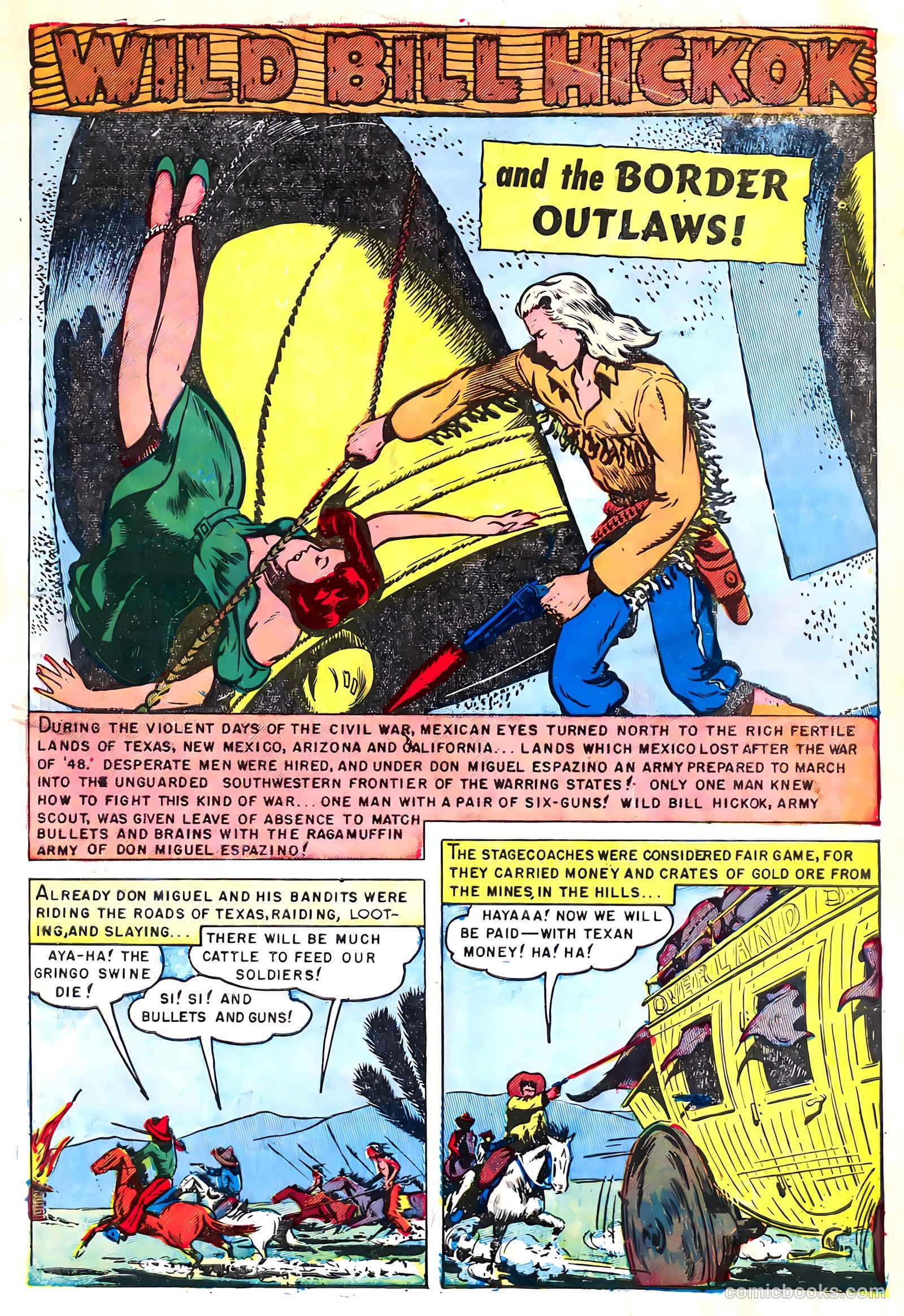 Wild Bill Hickok #12 (1952) — page 4 of 37
