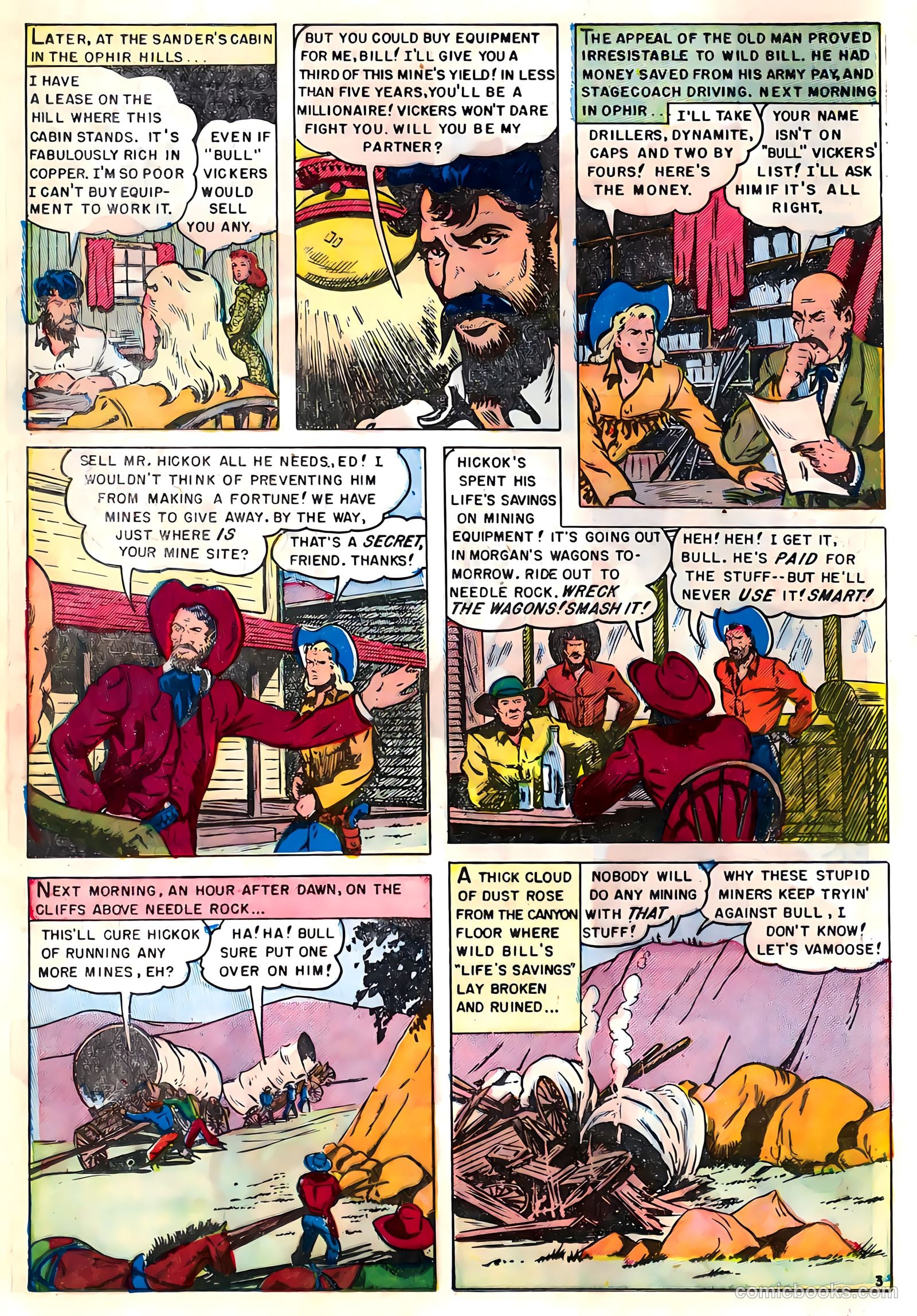 Wild Bill Hickok #12 (1952) — page 13 of 37