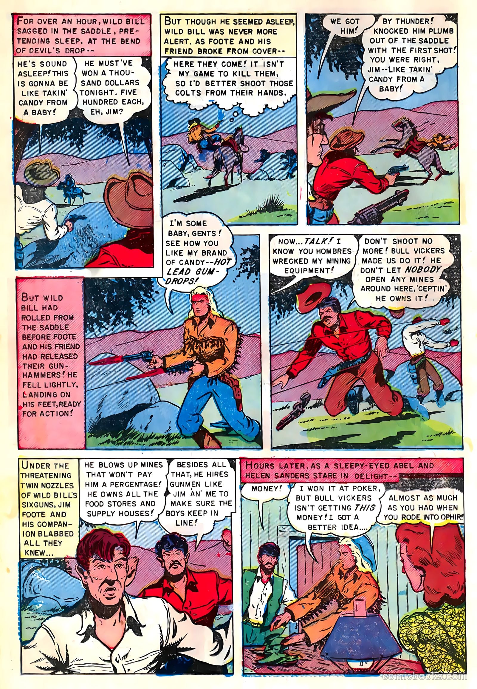 Wild Bill Hickok #12 (1952) — page 15 of 37