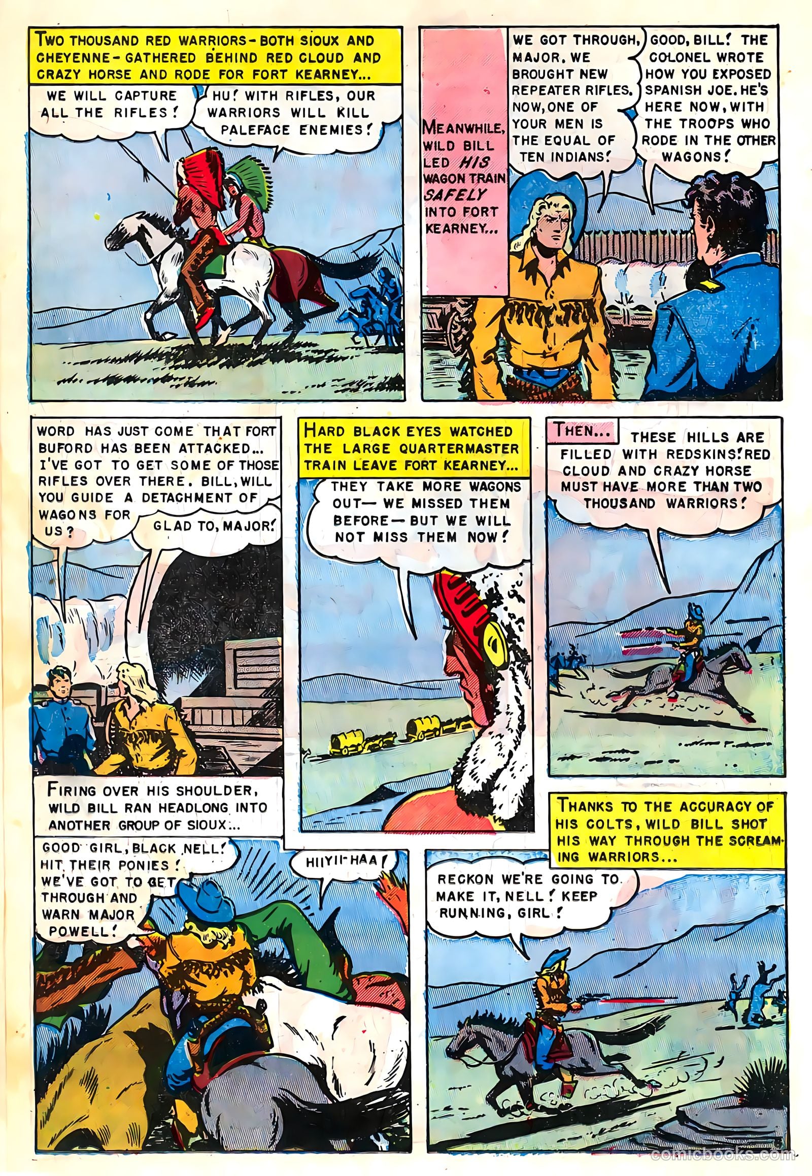 Wild Bill Hickok #12 (1952) — page 23 of 37