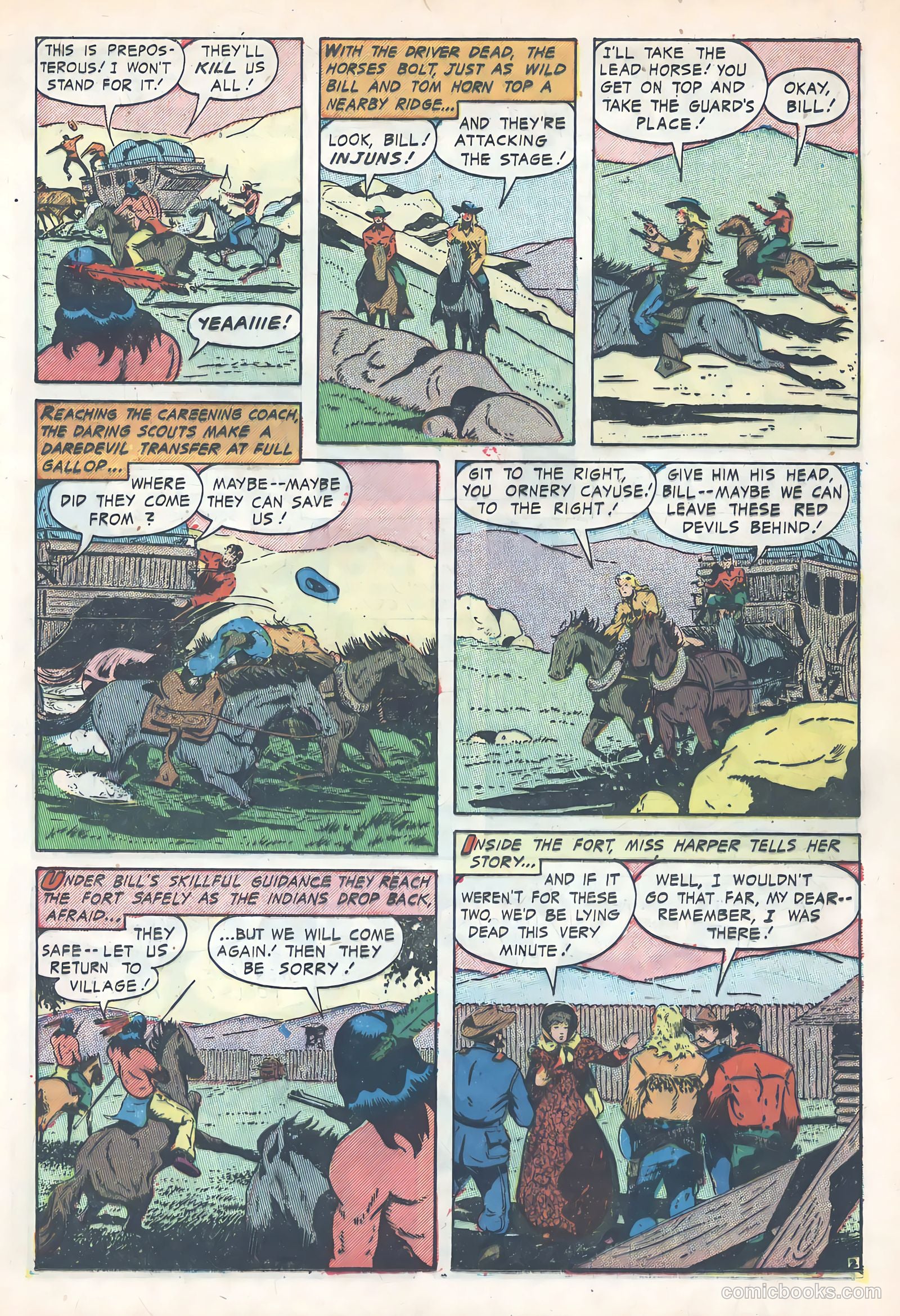 Wild Bill Hickok #14 (1953) — page 13 of 36