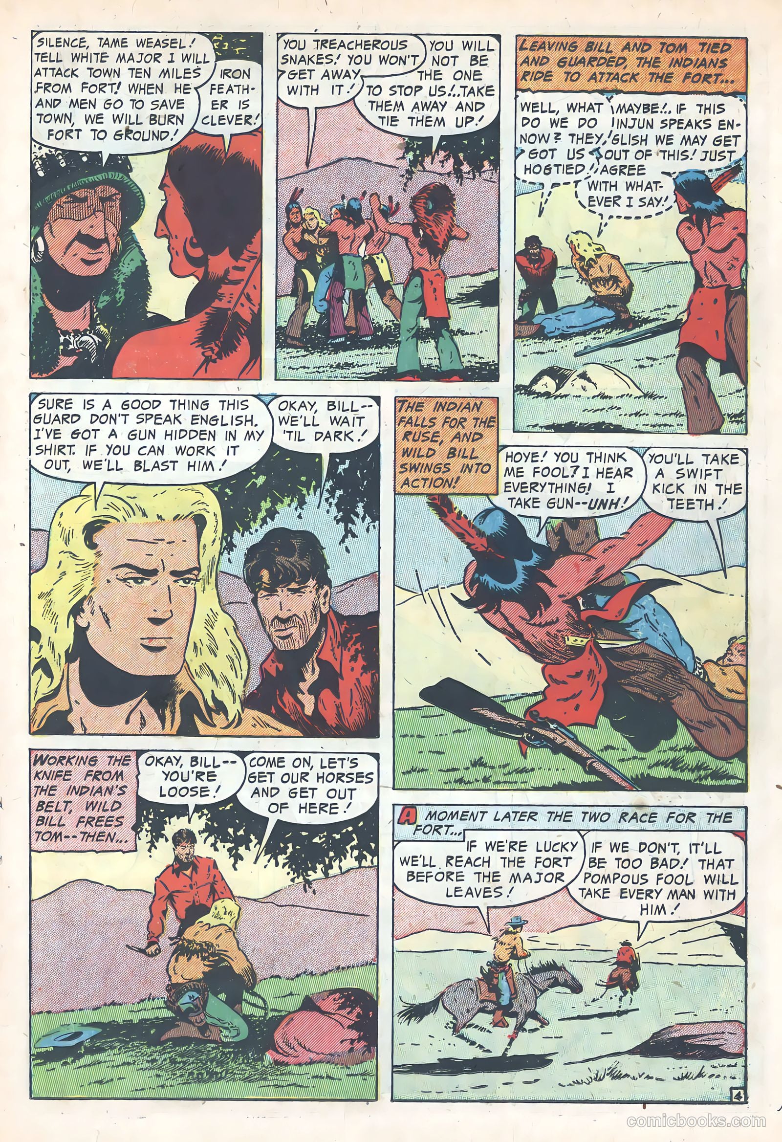 Wild Bill Hickok #14 (1953) — page 15 of 36
