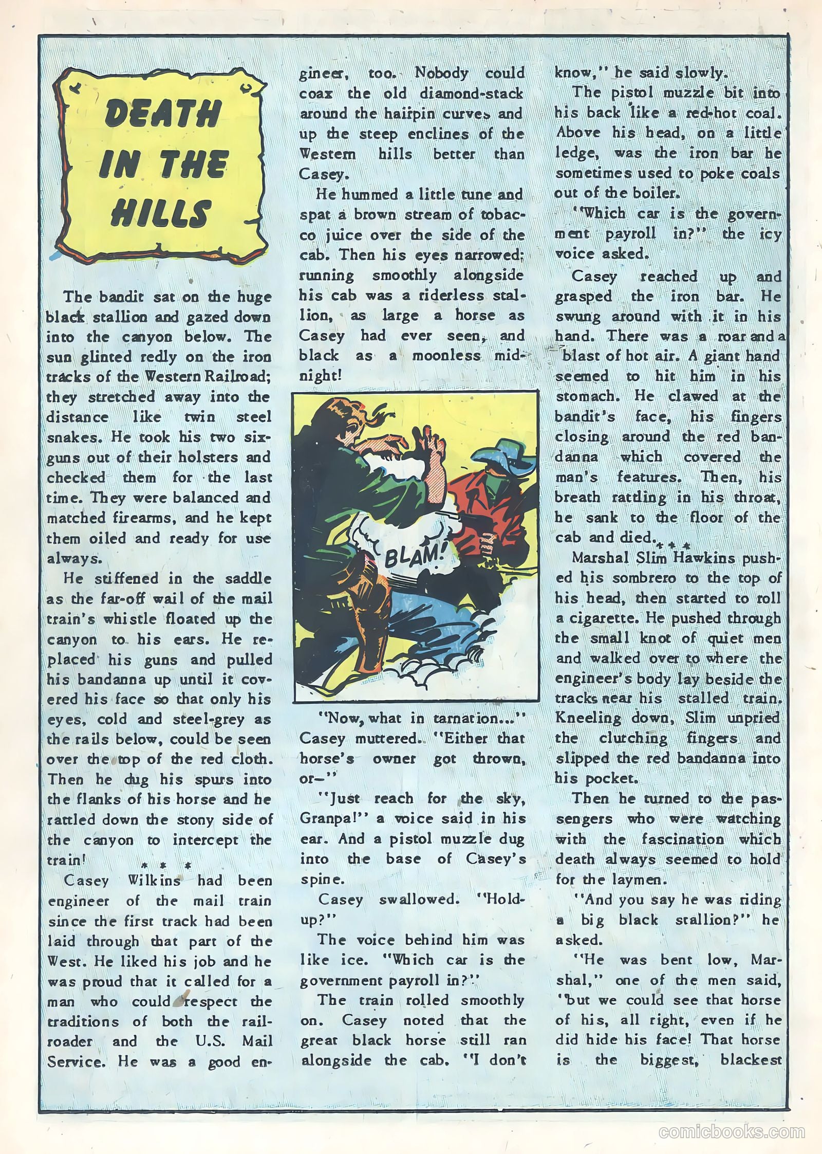 Wild Bill Hickok #14 (1953) — page 18 of 36
