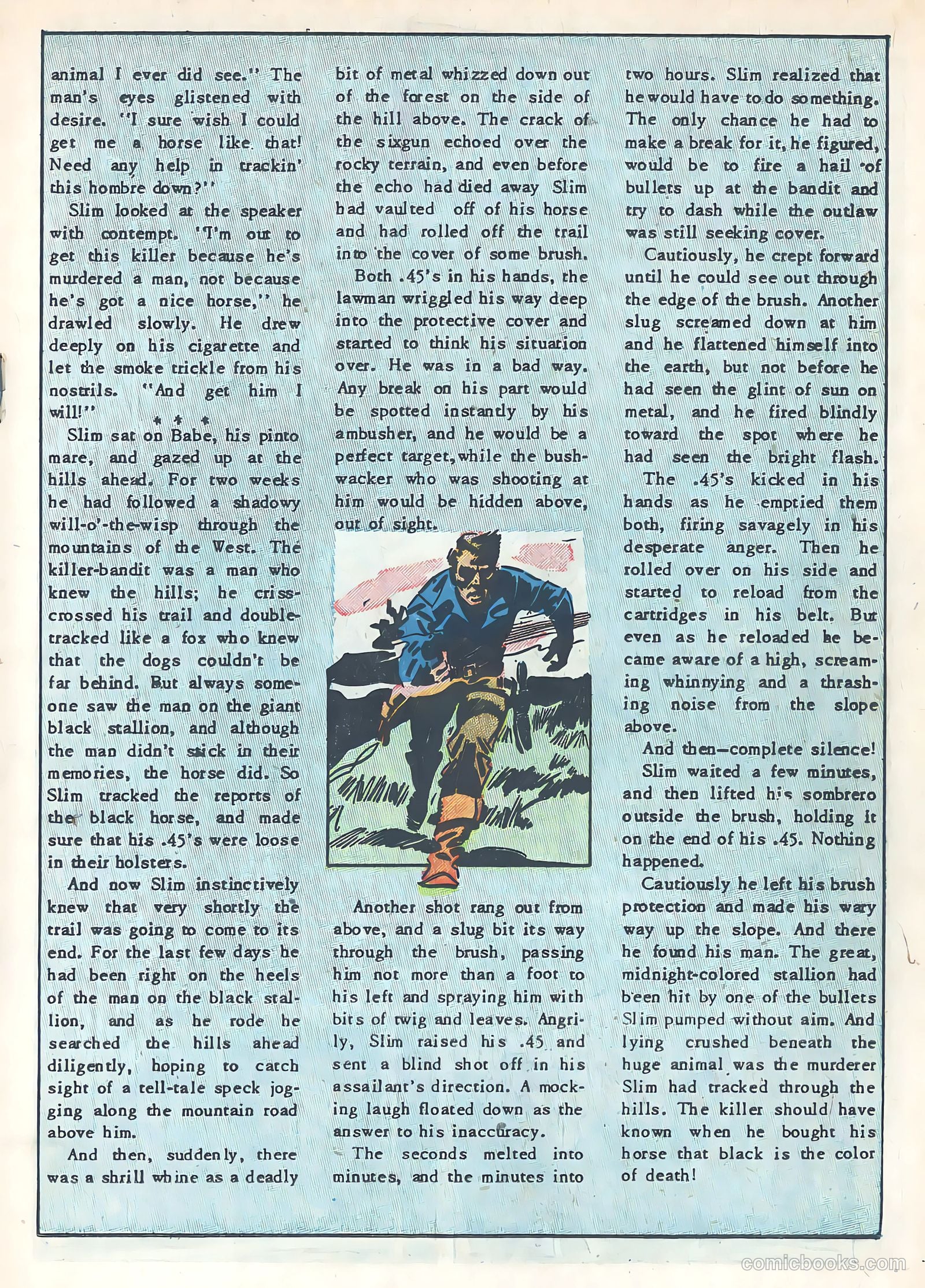 Wild Bill Hickok #14 (1953) — page 19 of 36
