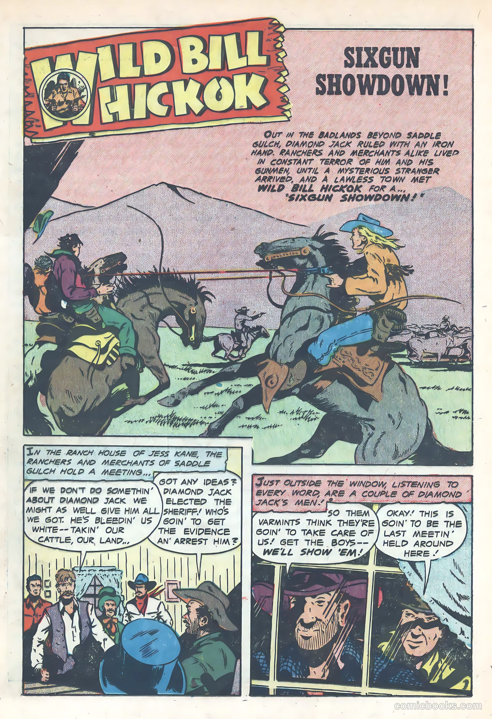 Wild Bill Hickok #14 (1953) — page 20 of 36