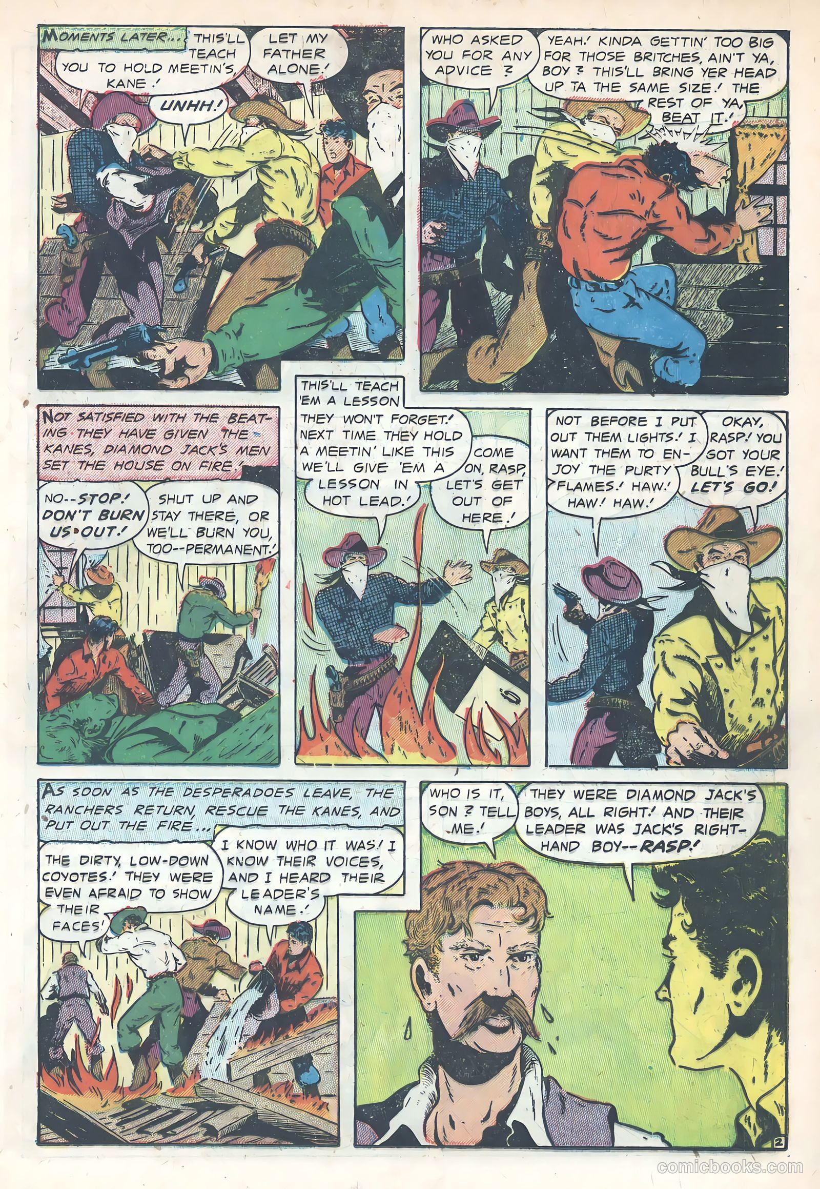Wild Bill Hickok #14 (1953) — page 21 of 36