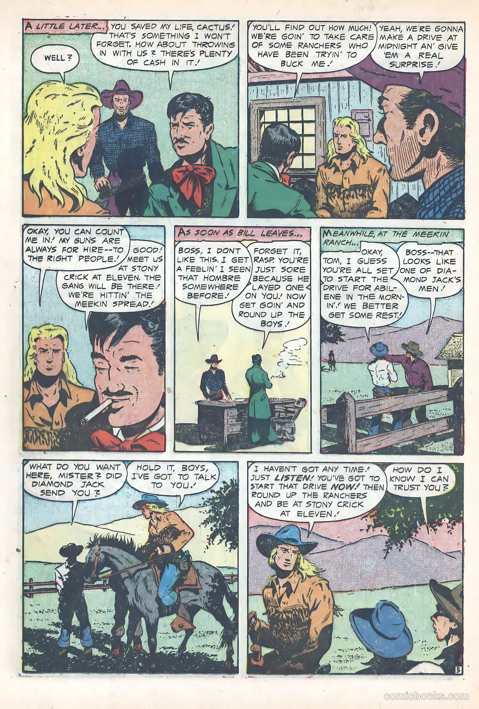 Wild Bill Hickok #14 (1953) — page 24 of 36