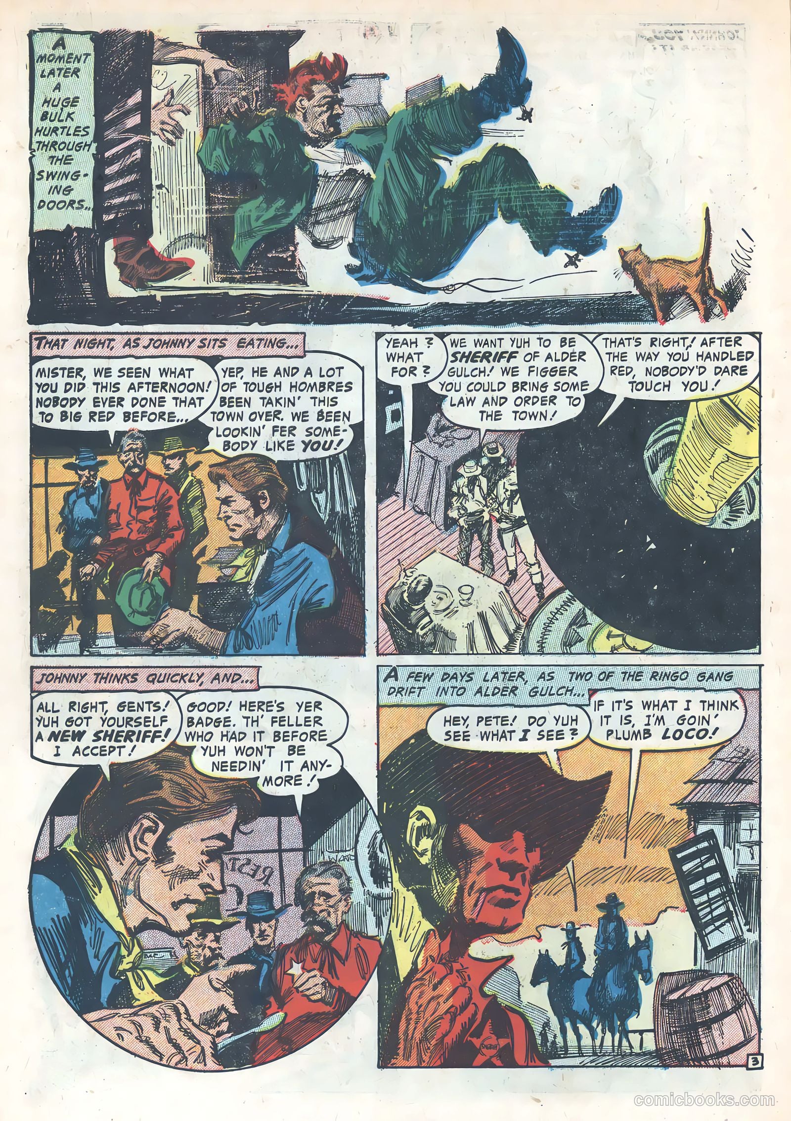 Wild Bill Hickok #14 (1953) — page 30 of 36