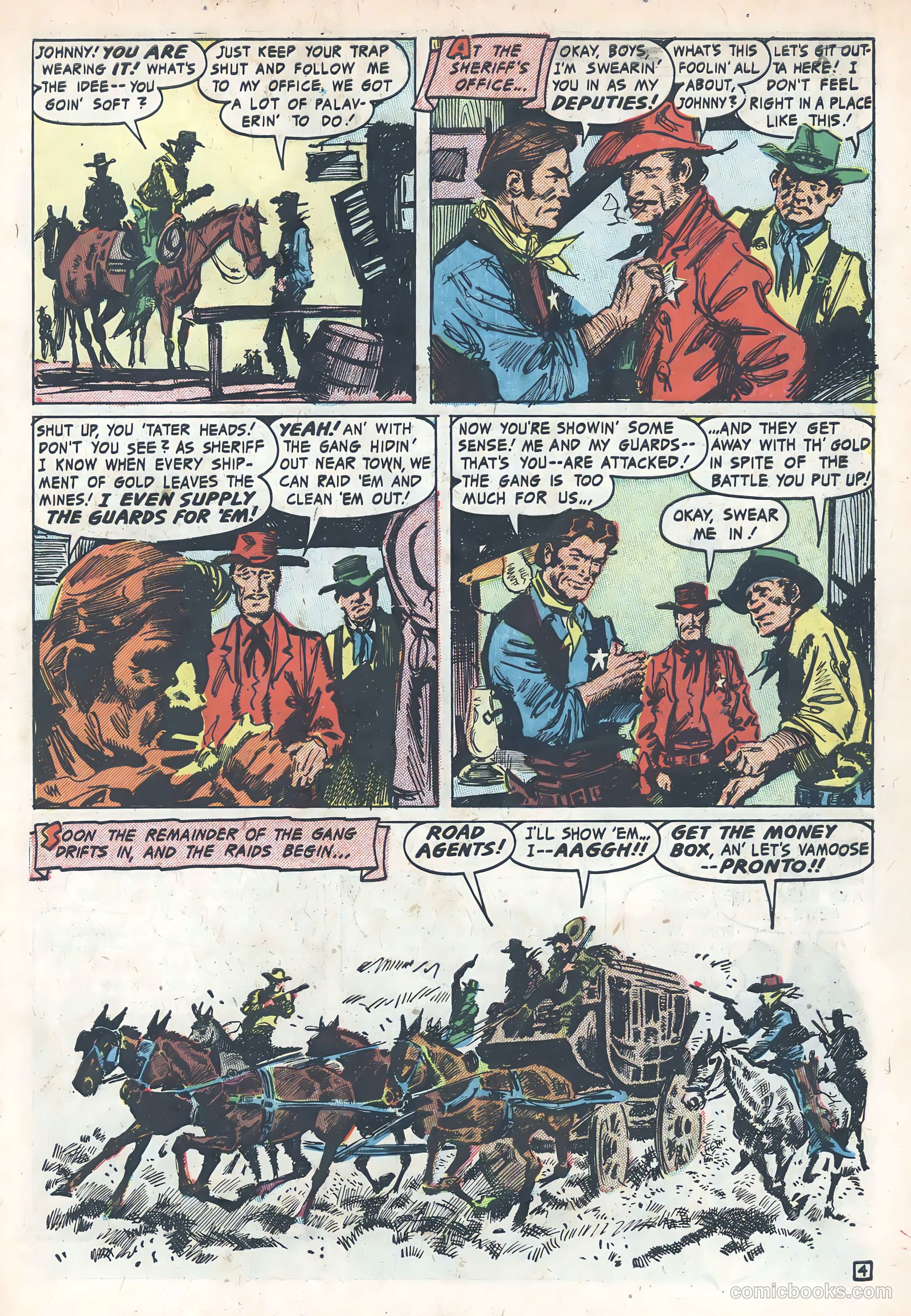 Wild Bill Hickok #14 (1953) — page 31 of 36