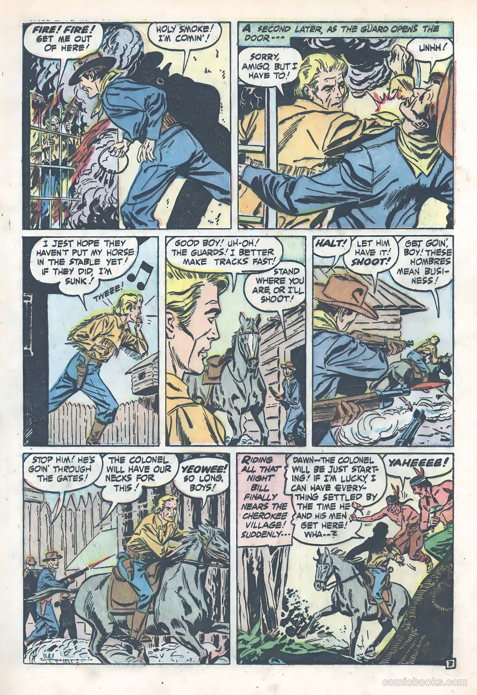 Wild Bill Hickok #15 (1953) — page 5 of 36