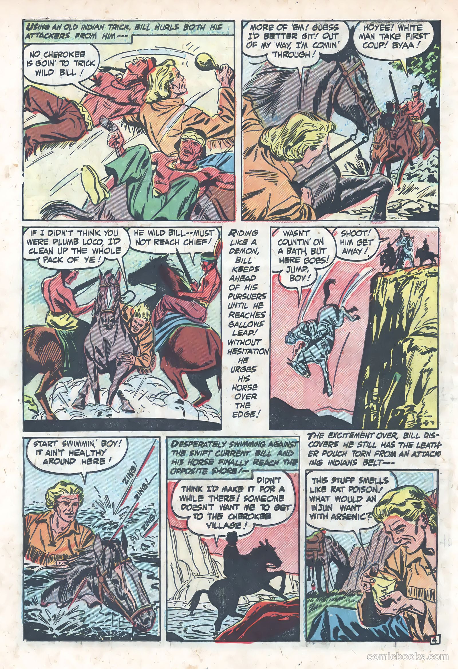 Wild Bill Hickok #15 (1953) — page 6 of 36