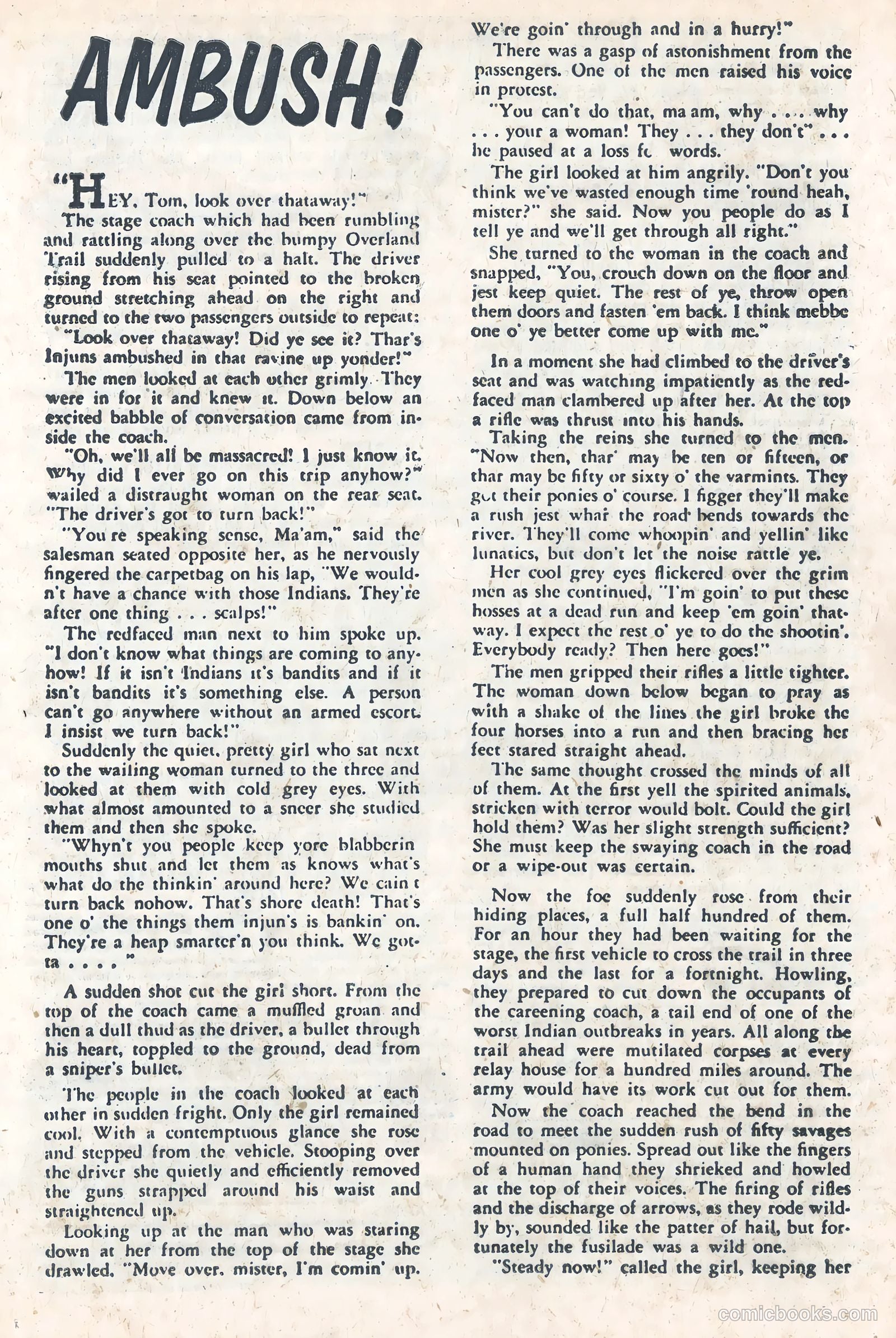 Wild Bill Hickok #15 (1953) — page 11 of 36
