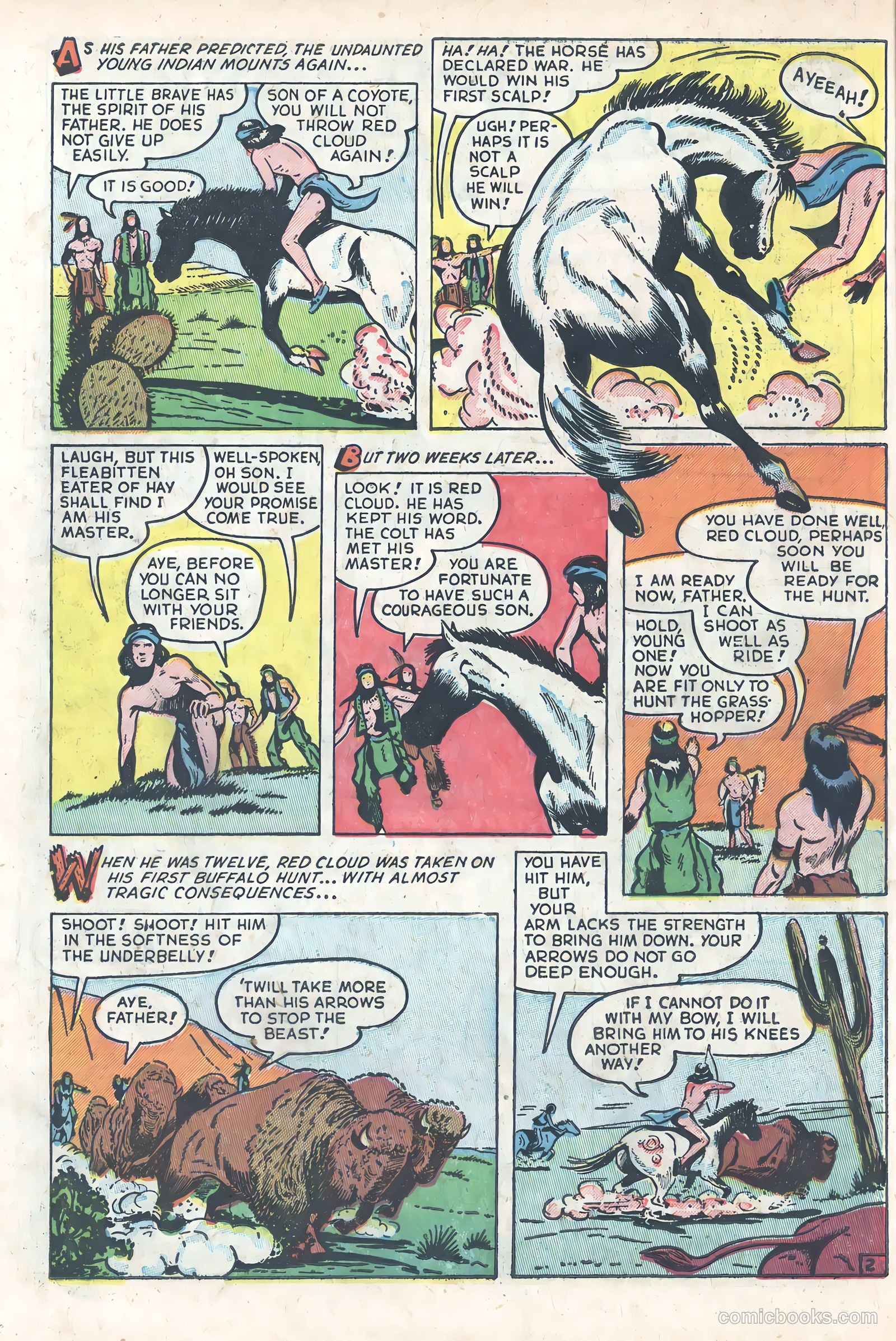 Wild Bill Hickok #15 (1953) — page 14 of 36
