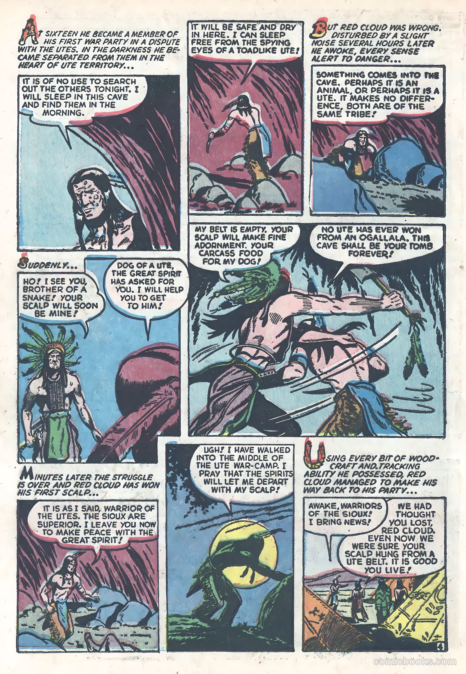 Wild Bill Hickok #15 (1953) — page 16 of 36