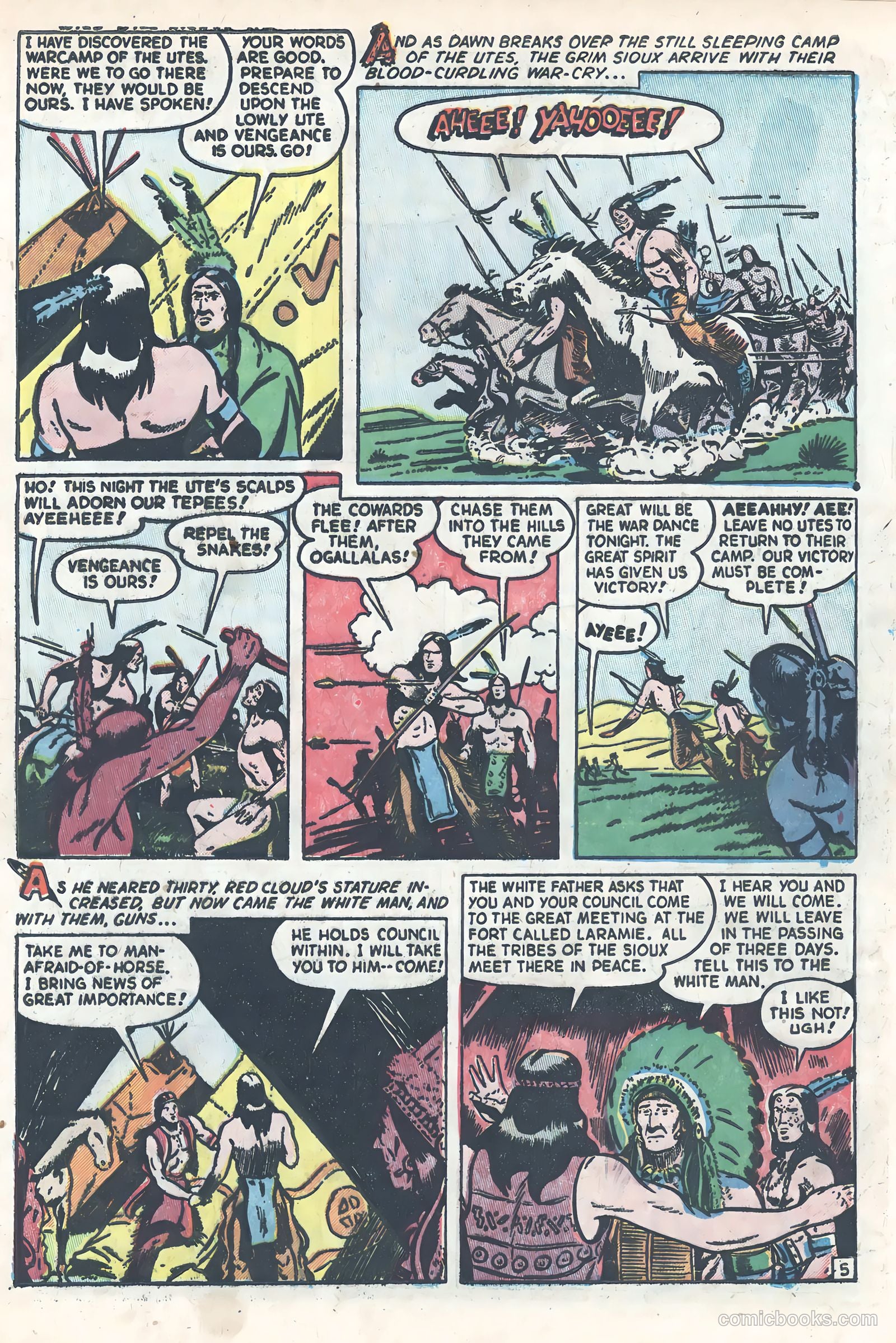 Wild Bill Hickok #15 (1953) — page 17 of 36