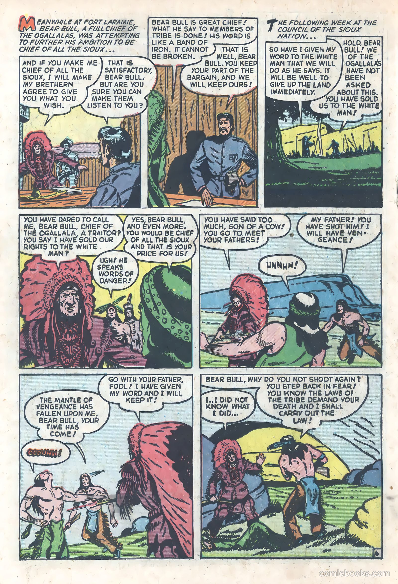 Wild Bill Hickok #15 (1953) — page 18 of 36