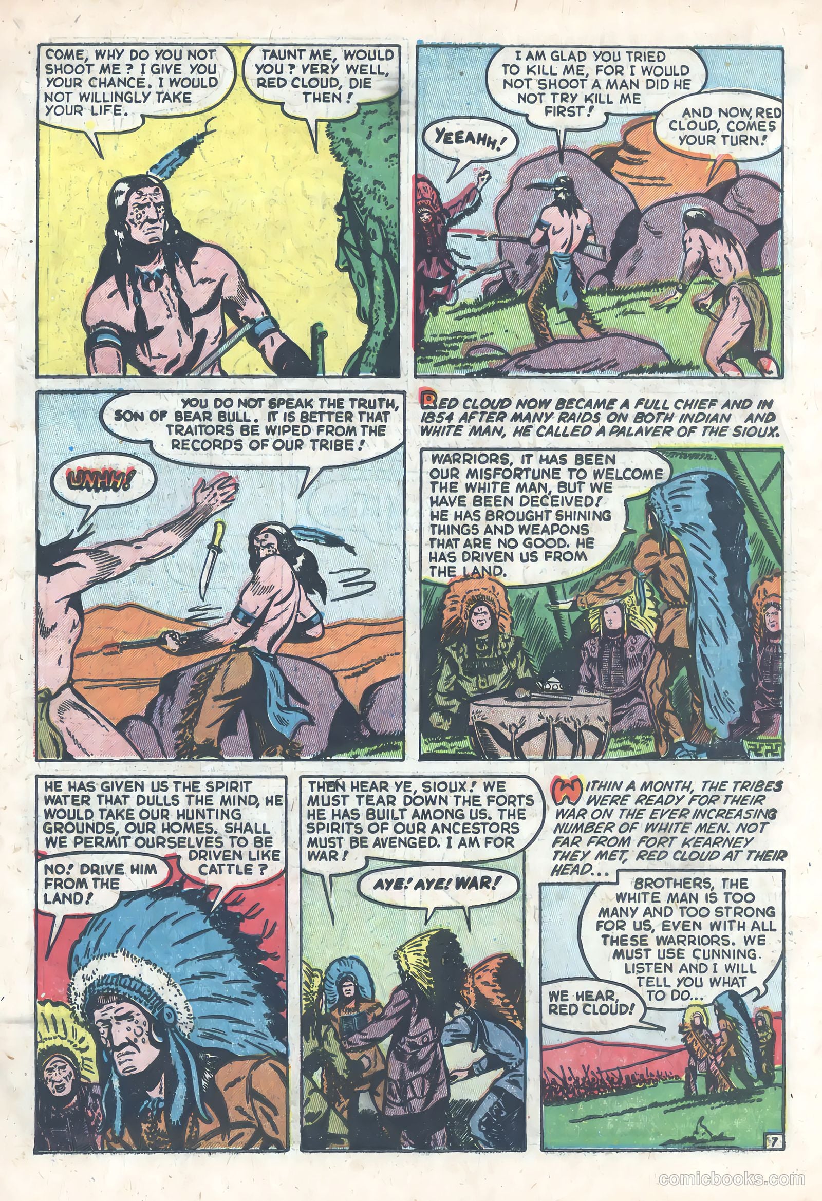 Wild Bill Hickok #15 (1953) — page 19 of 36