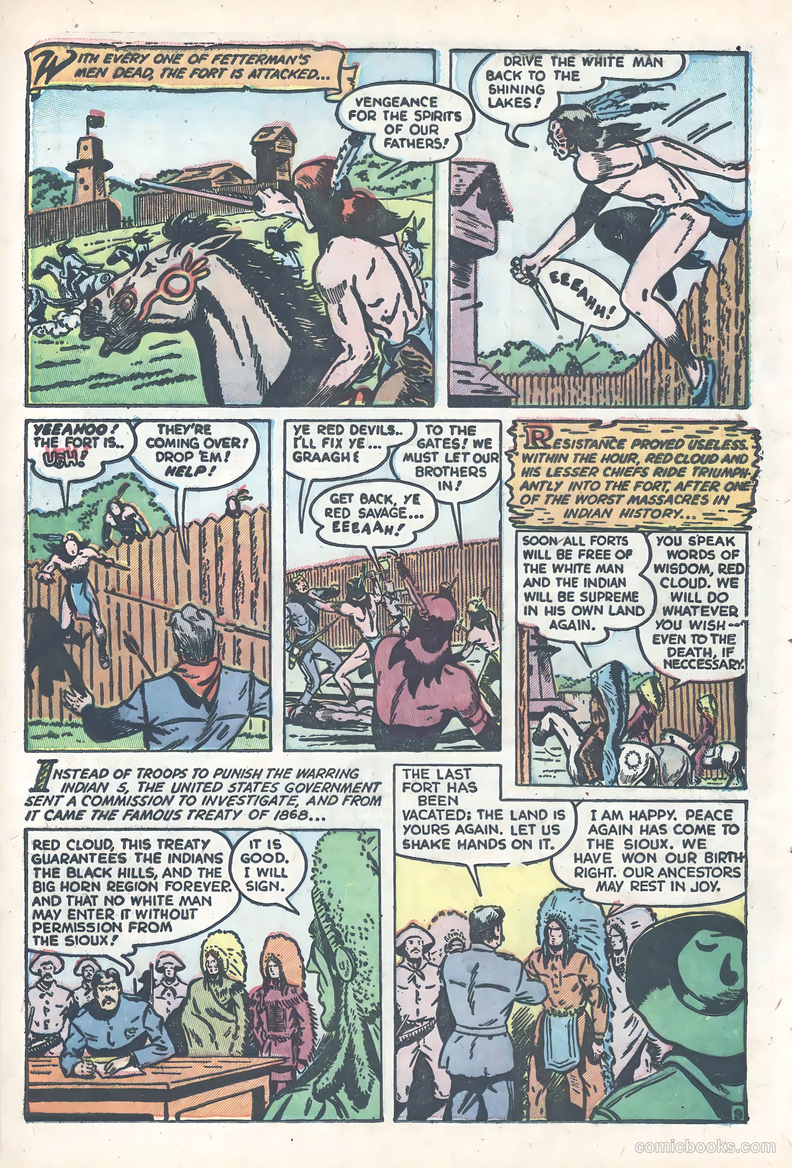 Wild Bill Hickok #15 (1953) — page 21 of 36