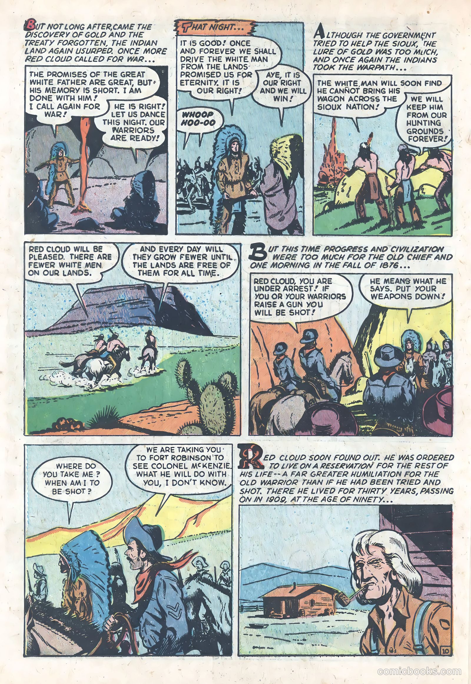 Wild Bill Hickok #15 (1953) — page 22 of 36