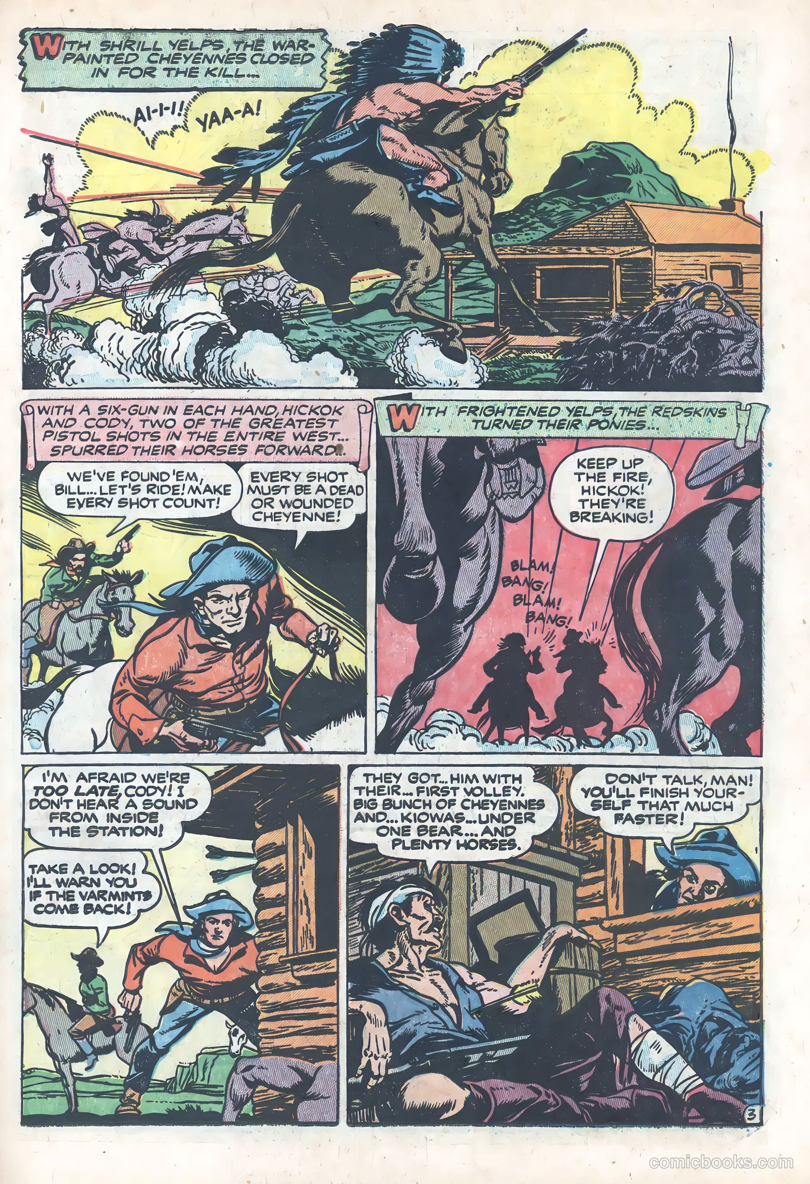 Wild Bill Hickok #15 (1953) — page 27 of 36