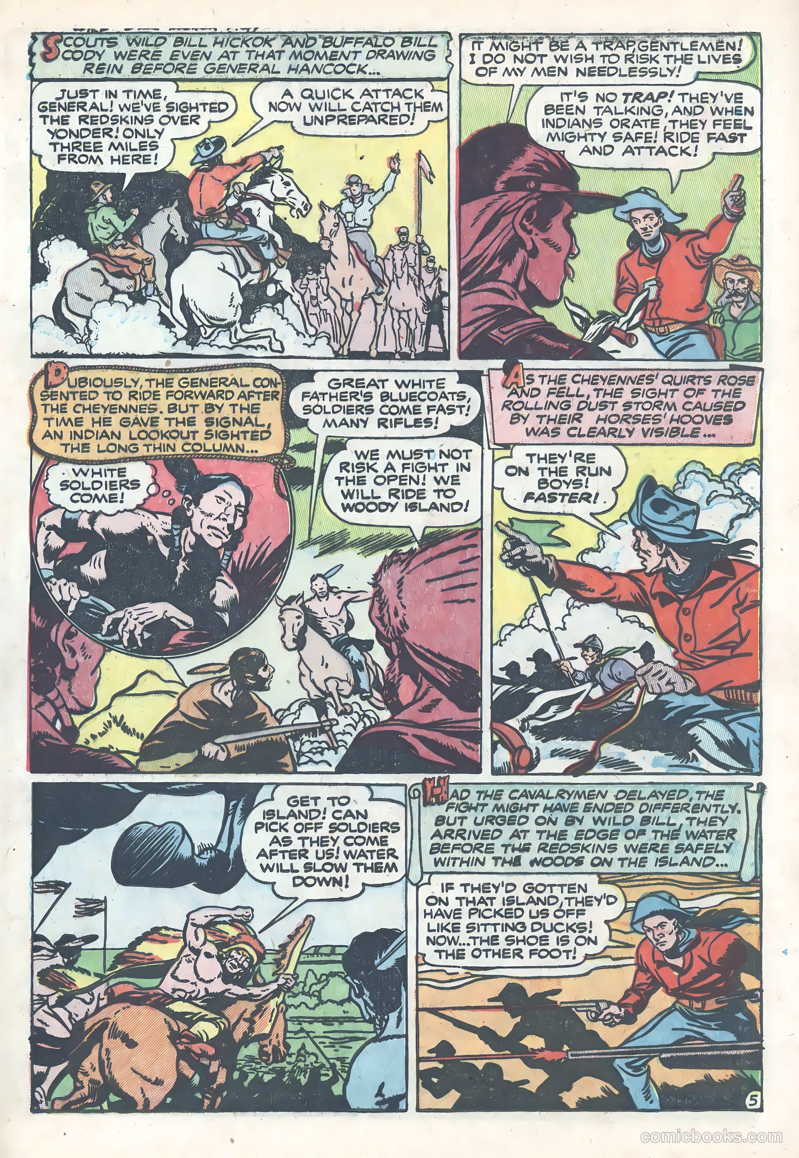 Wild Bill Hickok #15 (1953) — page 29 of 36