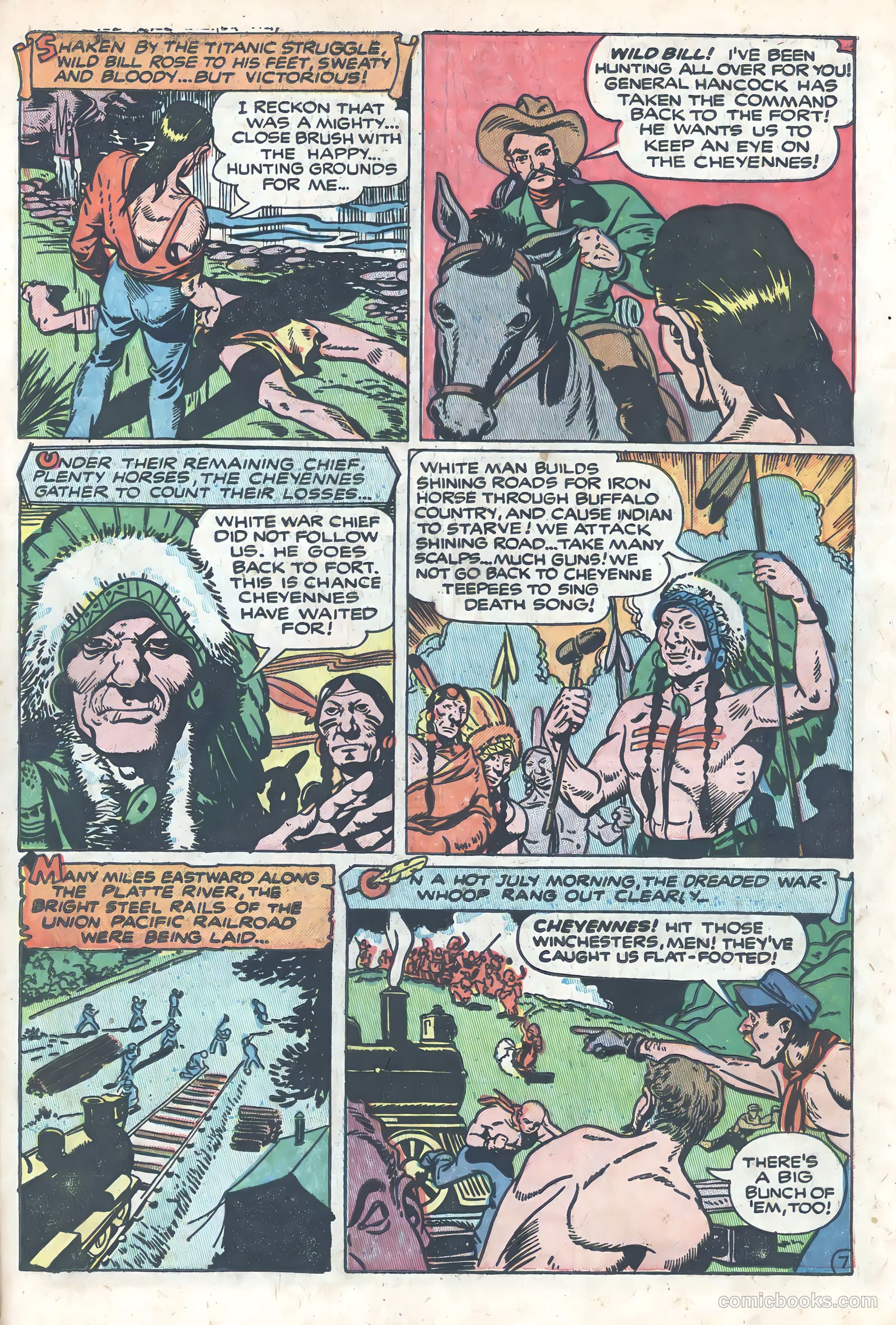 Wild Bill Hickok #15 (1953) — page 31 of 36
