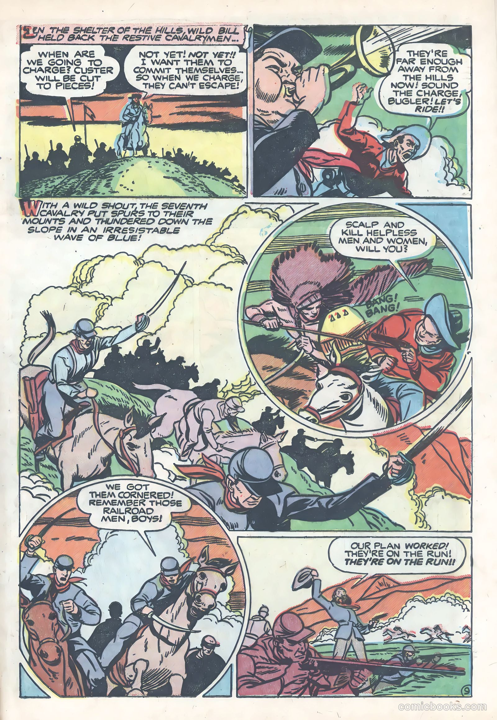 Wild Bill Hickok #15 (1953) — page 33 of 36