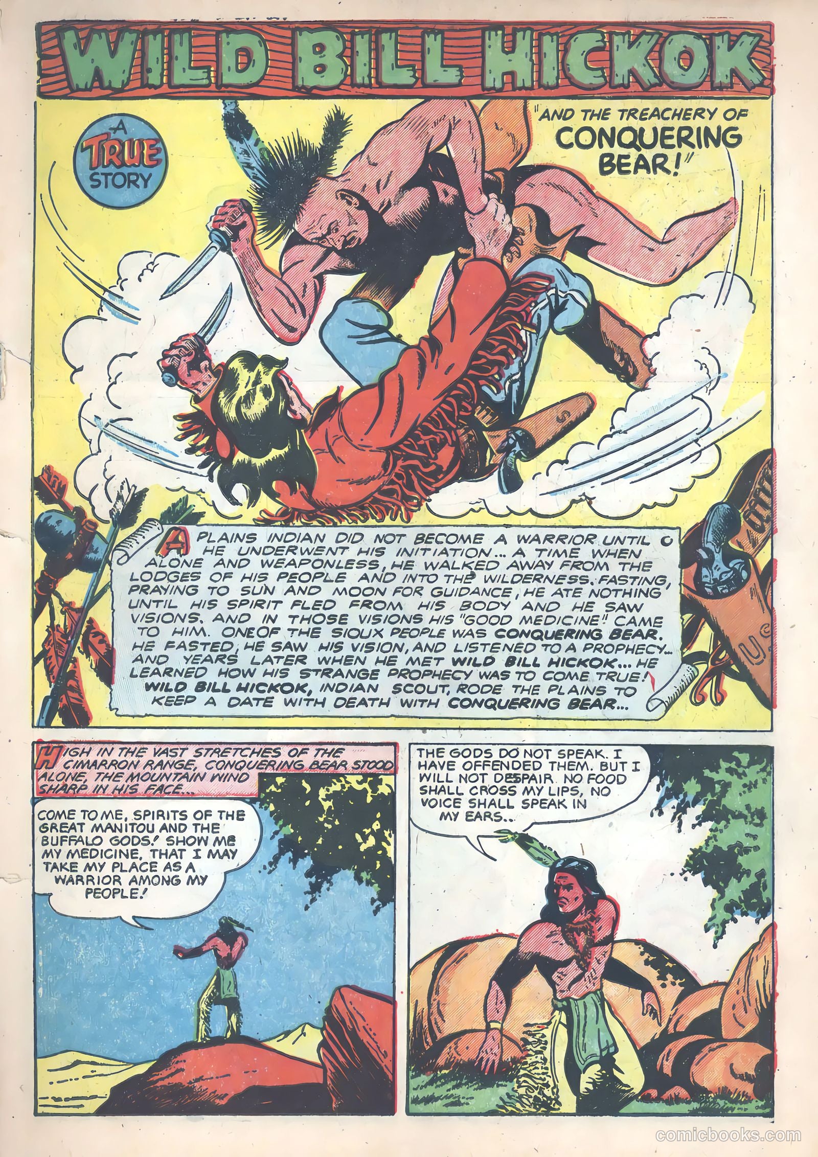 Wild Bill Hickok #16 (1953) — page 3 of 36