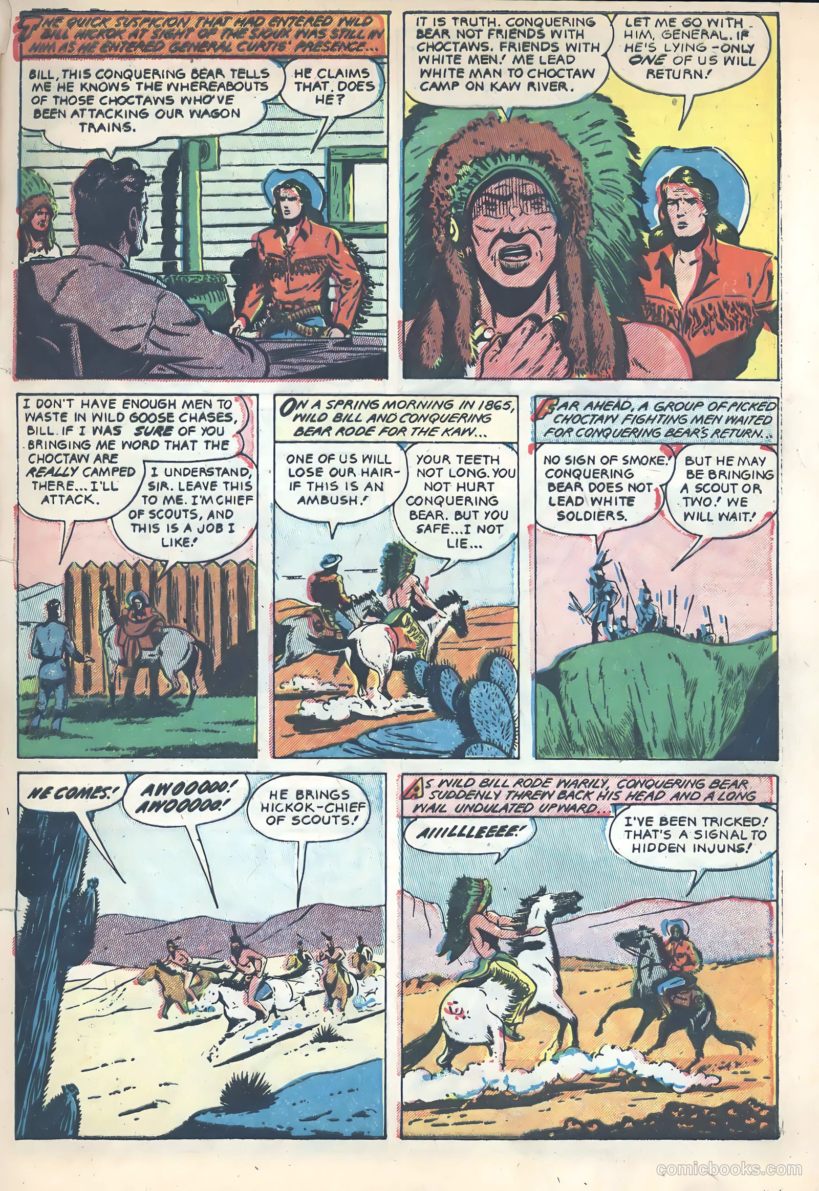 Wild Bill Hickok #16 (1953) — page 5 of 36