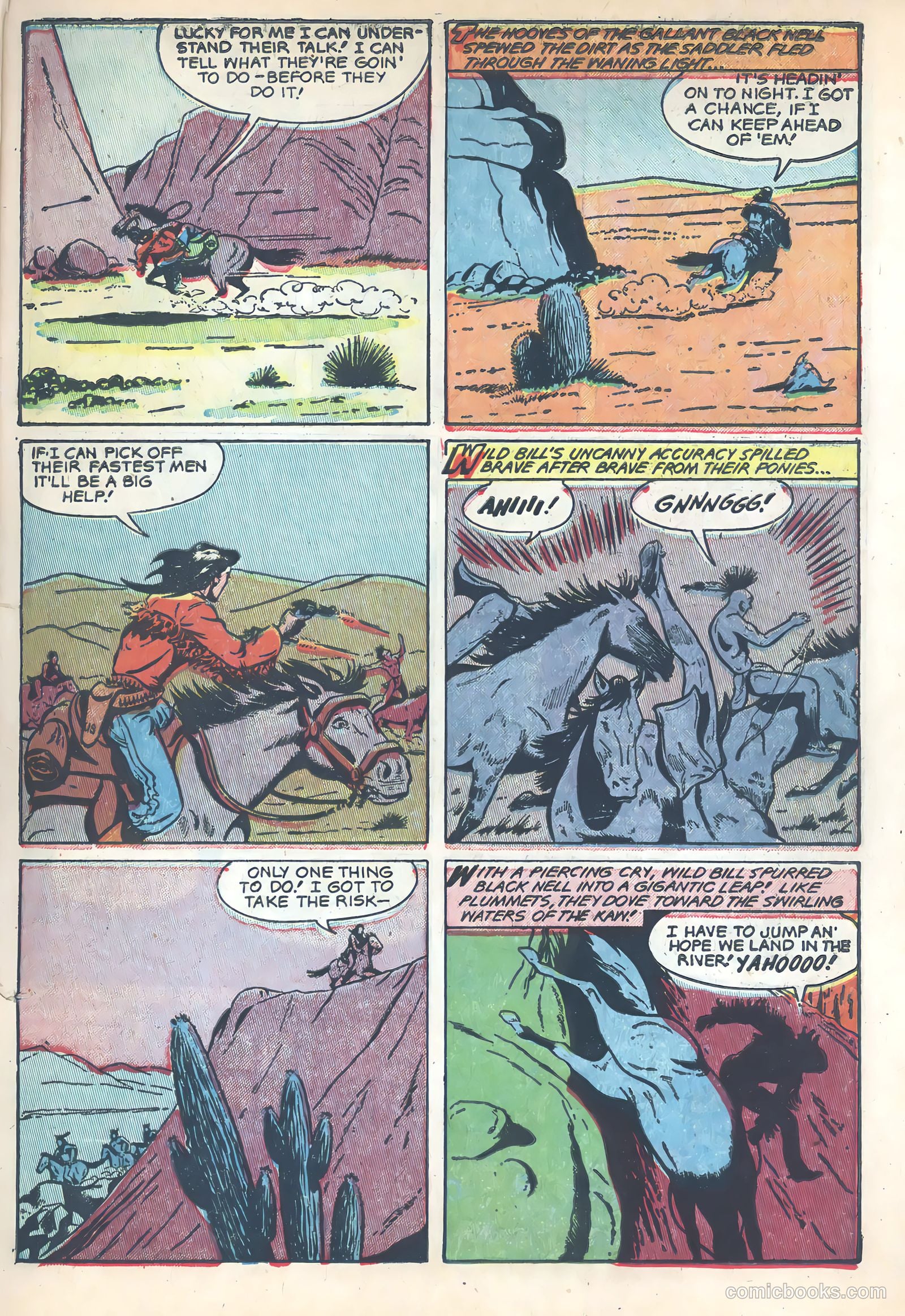 Wild Bill Hickok #16 (1953) — page 7 of 36