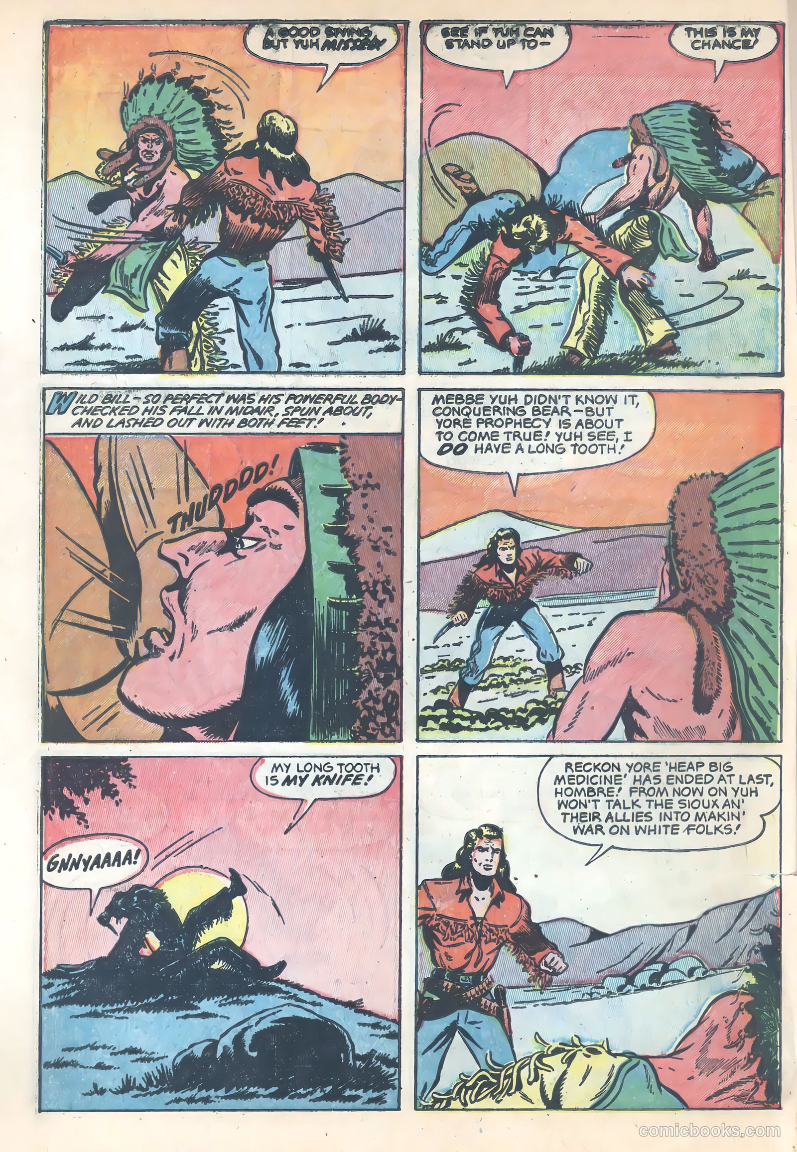 Wild Bill Hickok #16 (1953) — page 10 of 36