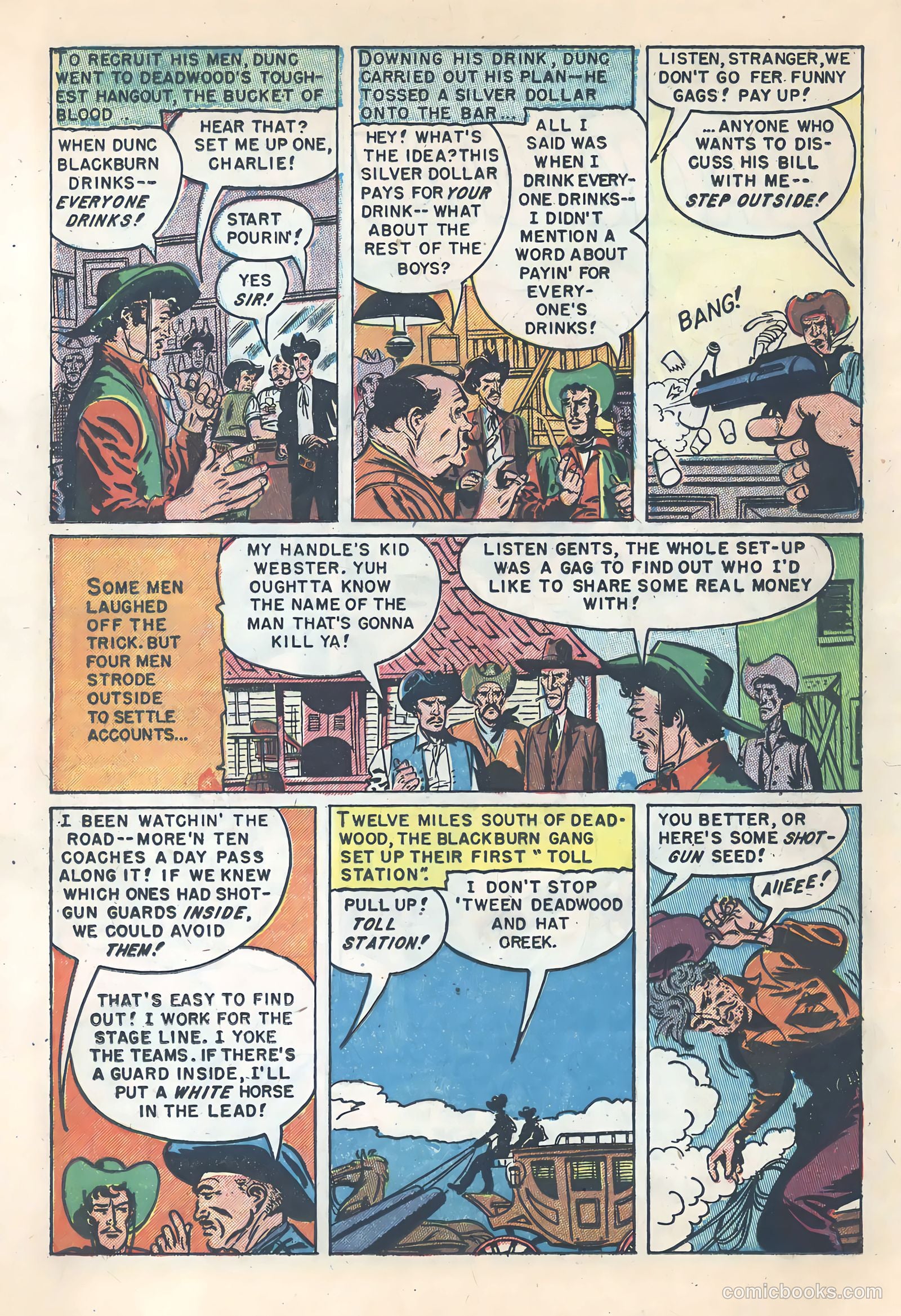 Wild Bill Hickok #16 (1953) — page 12 of 36
