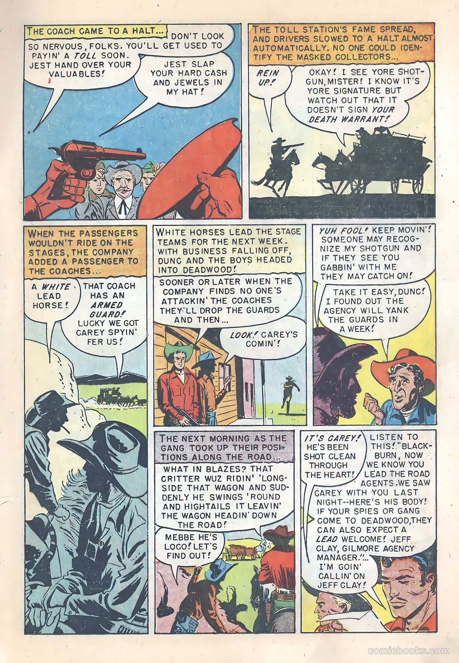 Wild Bill Hickok #16 (1953) — page 13 of 36
