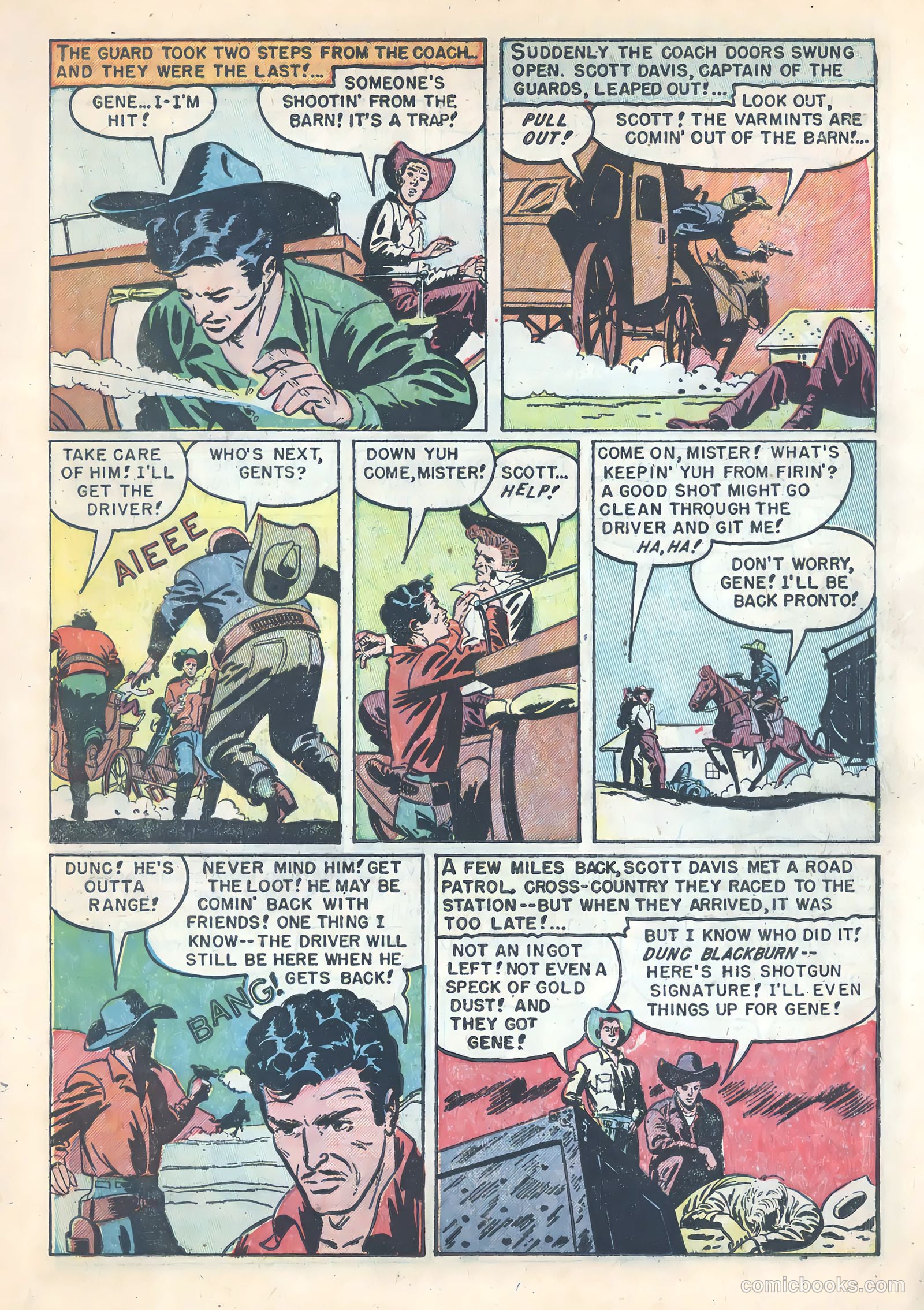 Wild Bill Hickok #16 (1953) — page 15 of 36