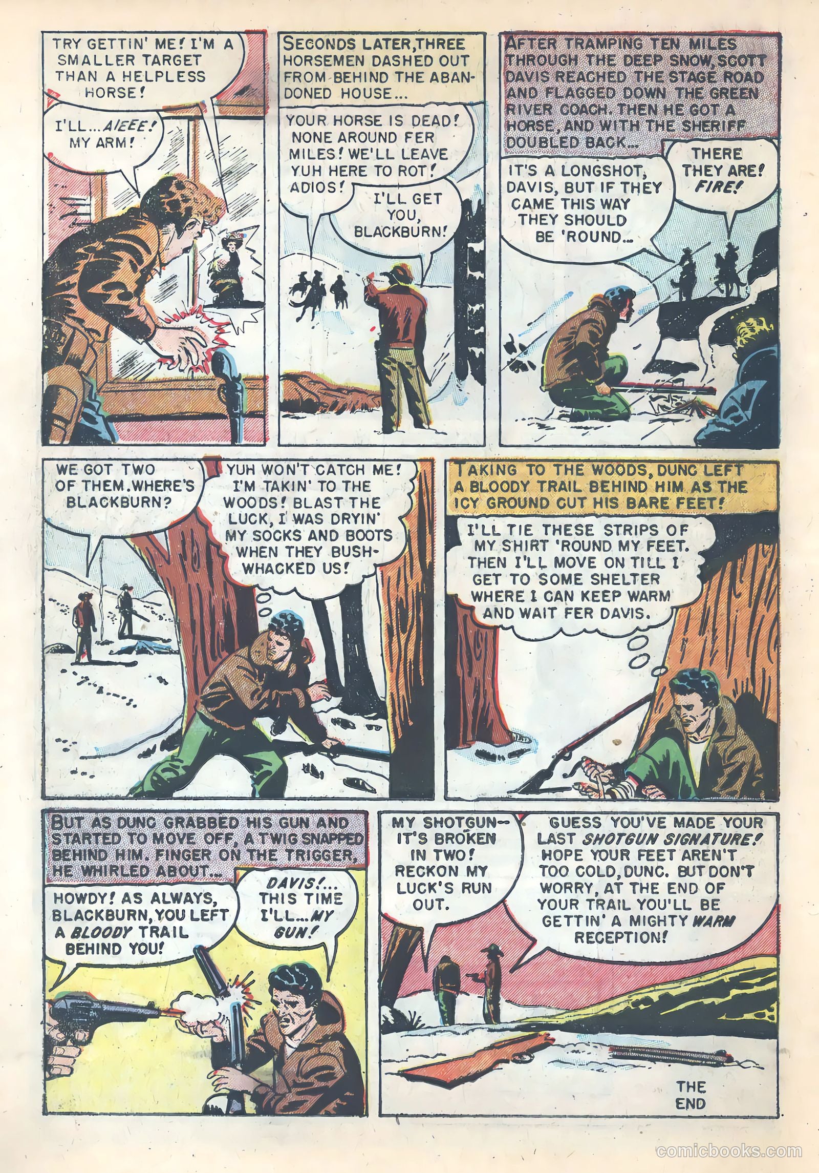 Wild Bill Hickok #16 (1953) — page 18 of 36