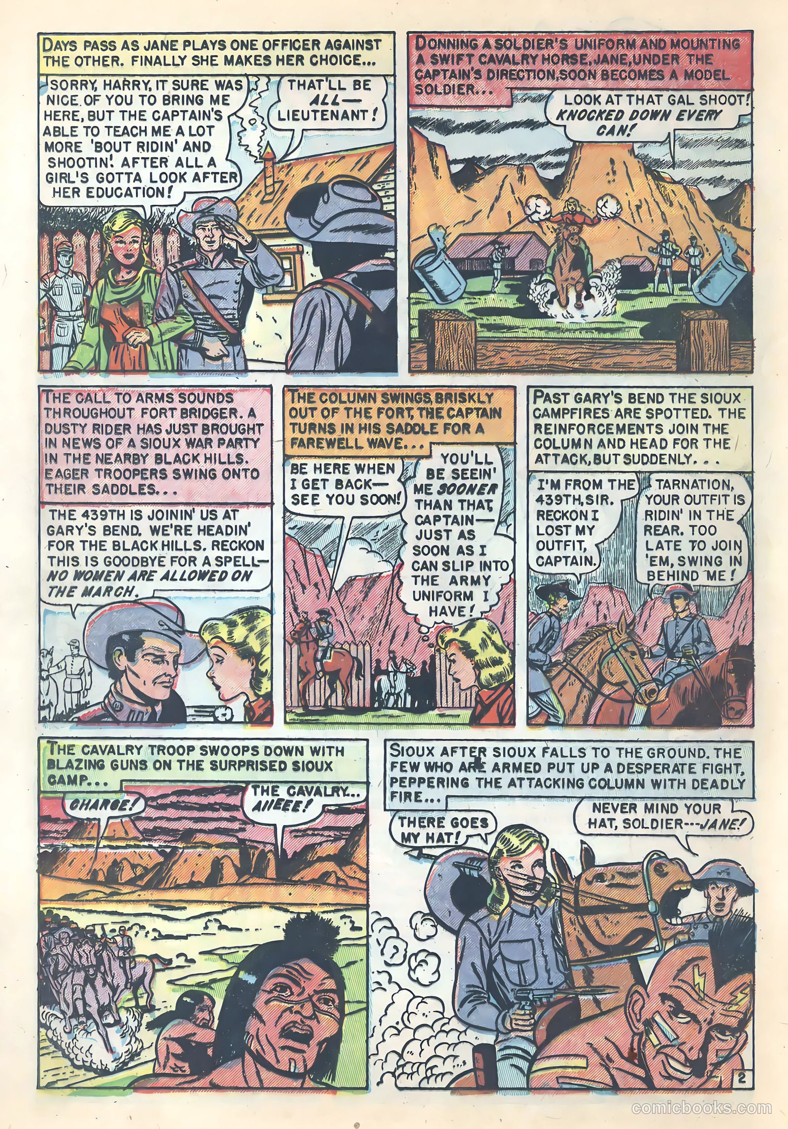 Wild Bill Hickok #16 (1953) — page 20 of 36