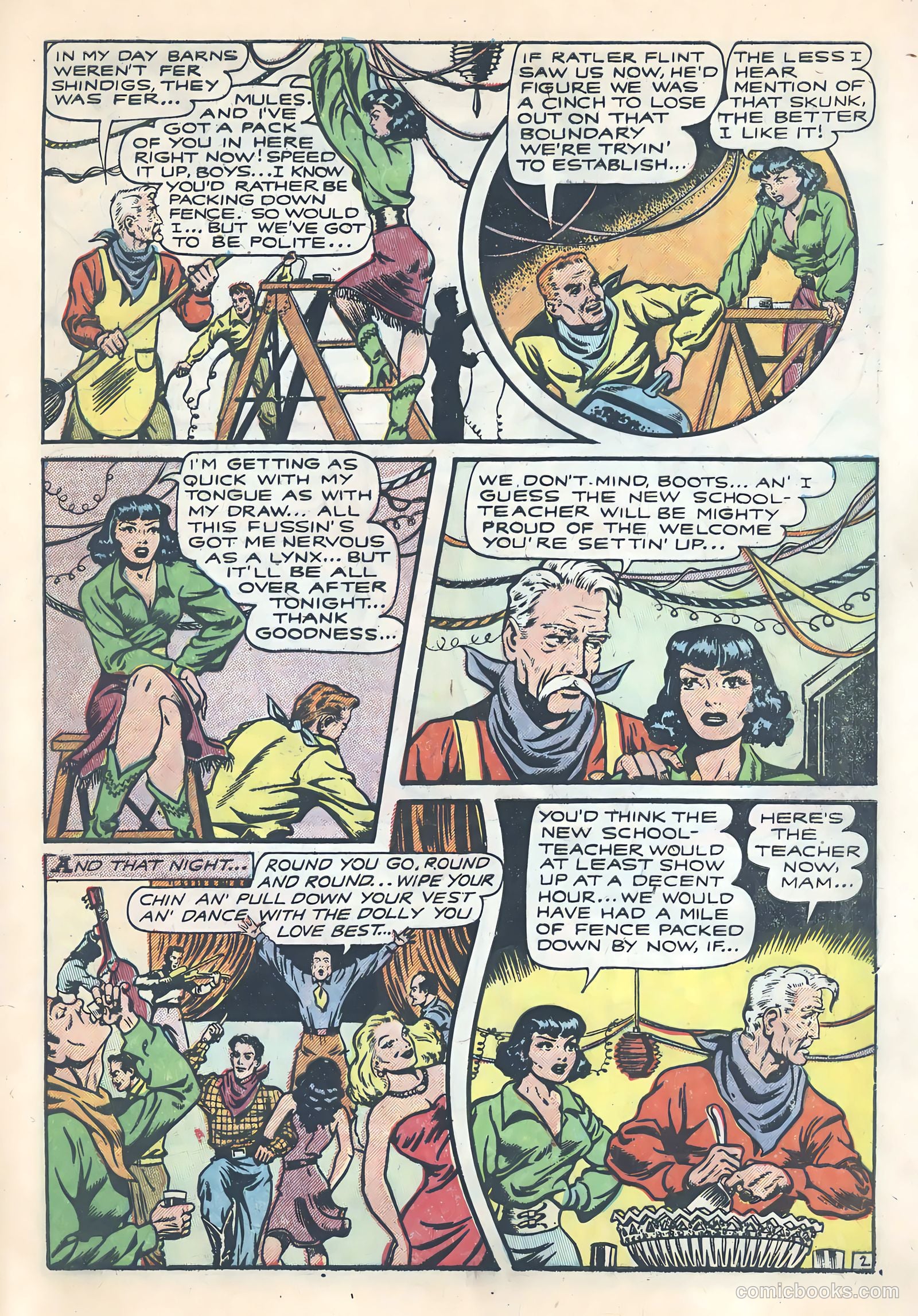 Wild Bill Hickok #16 (1953) — page 29 of 36