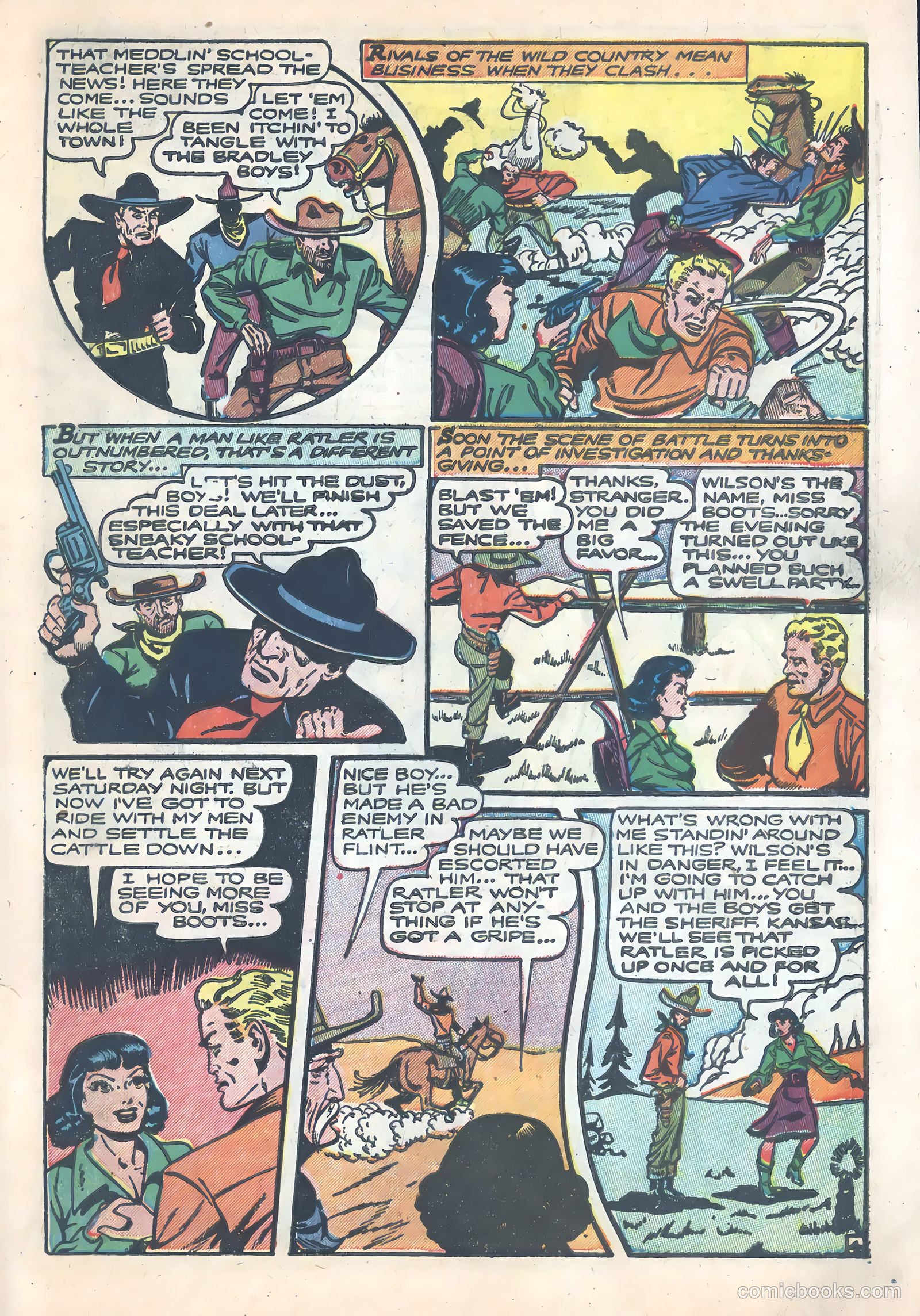Wild Bill Hickok #16 (1953) — page 31 of 36