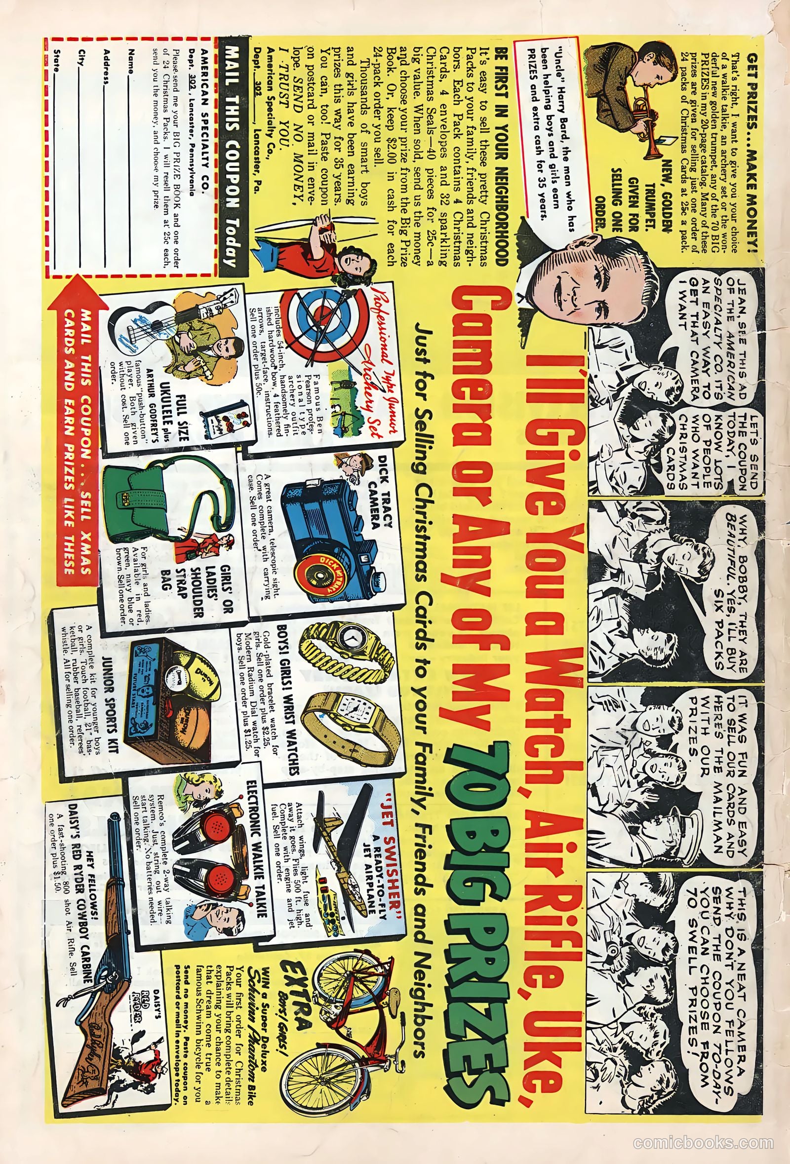 Wild Bill Hickok #16 (1953) — page 36 of 36