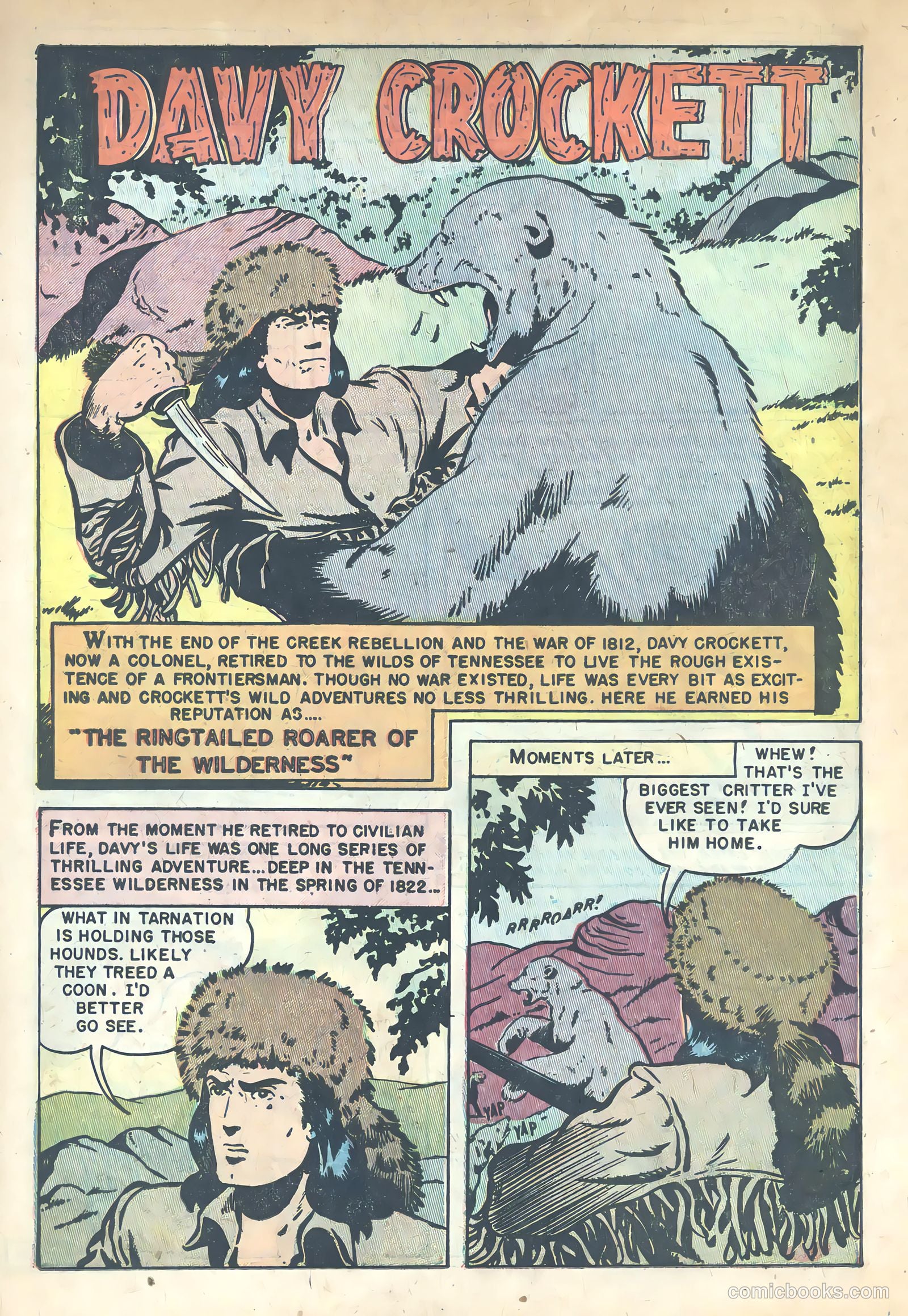 Wild Bill Hickok #17 (1954) — page 10 of 36