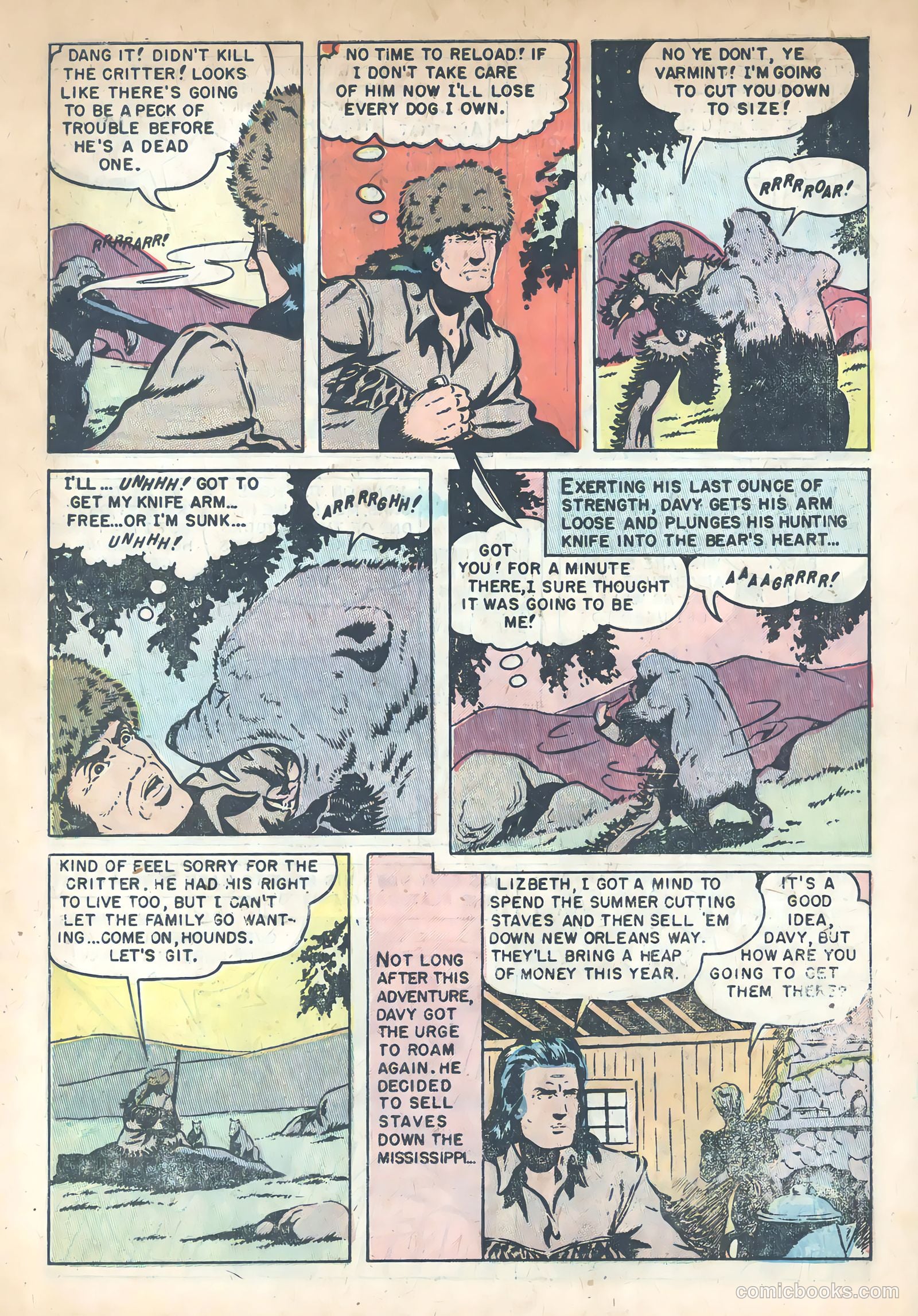 Wild Bill Hickok #17 (1954) — page 11 of 36