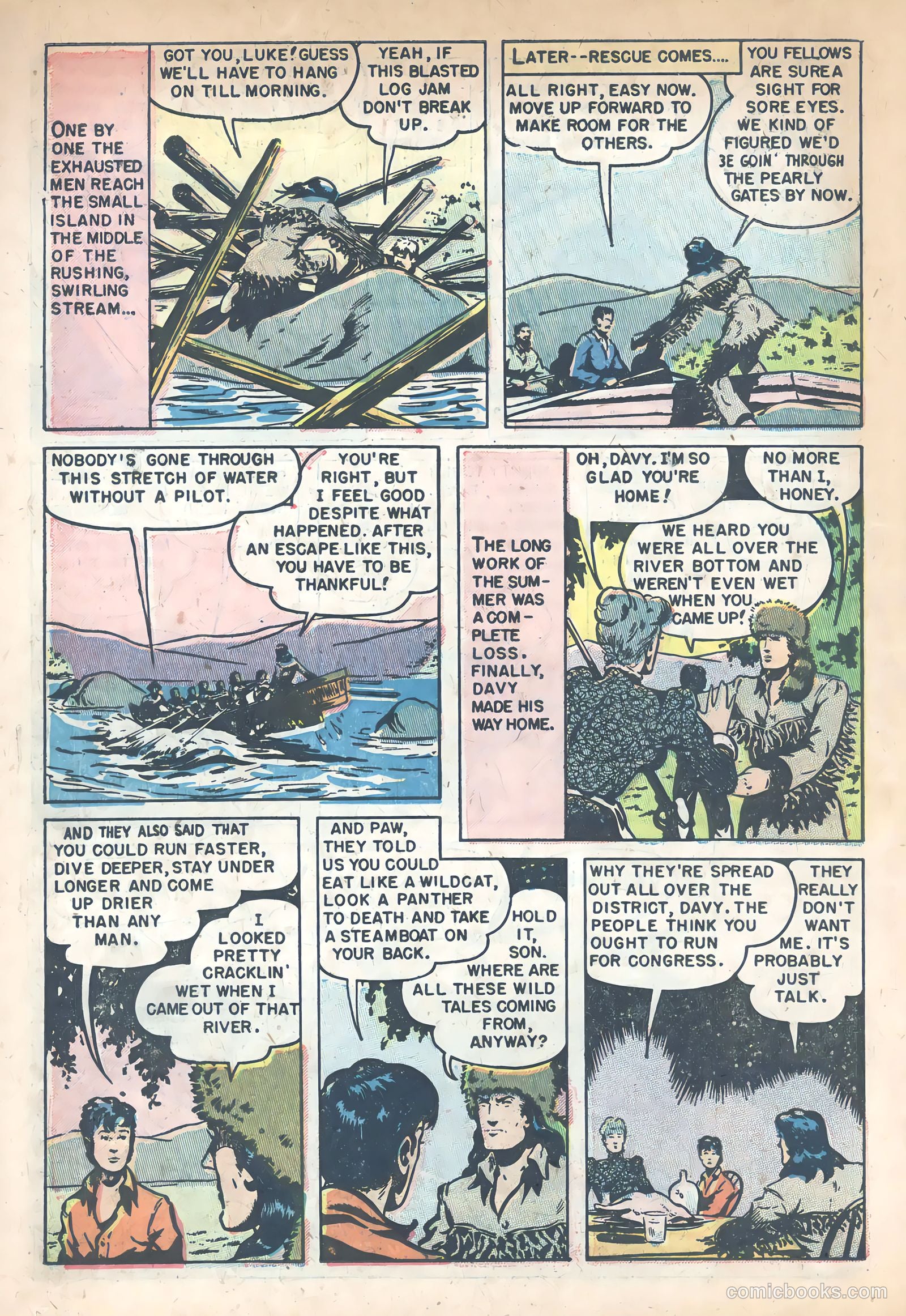 Wild Bill Hickok #17 (1954) — page 14 of 36